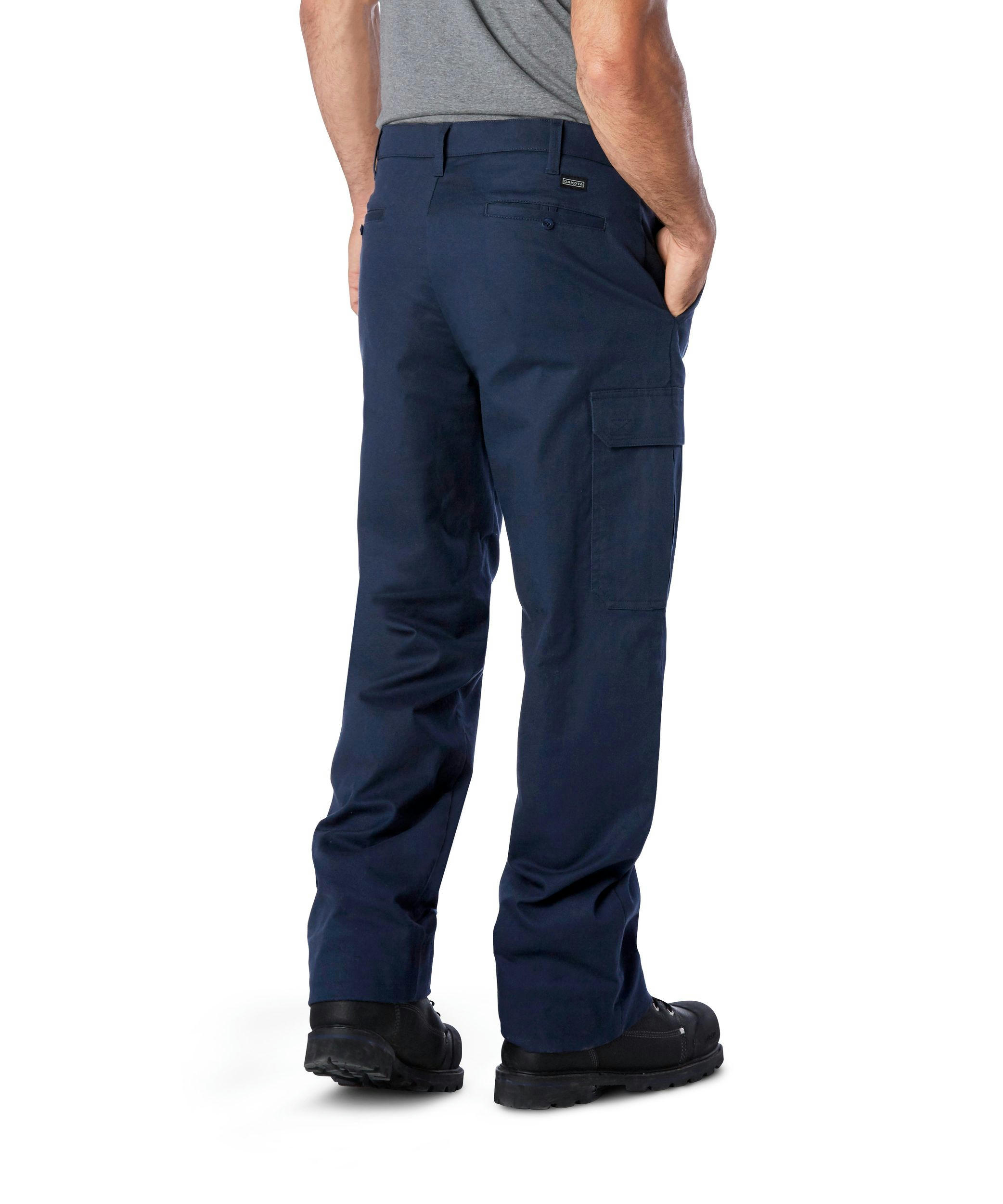 Dakota WorkPro Series Men's FLEXTECH 360 Fleece Lined Stretch Twill Cargo Work Pant