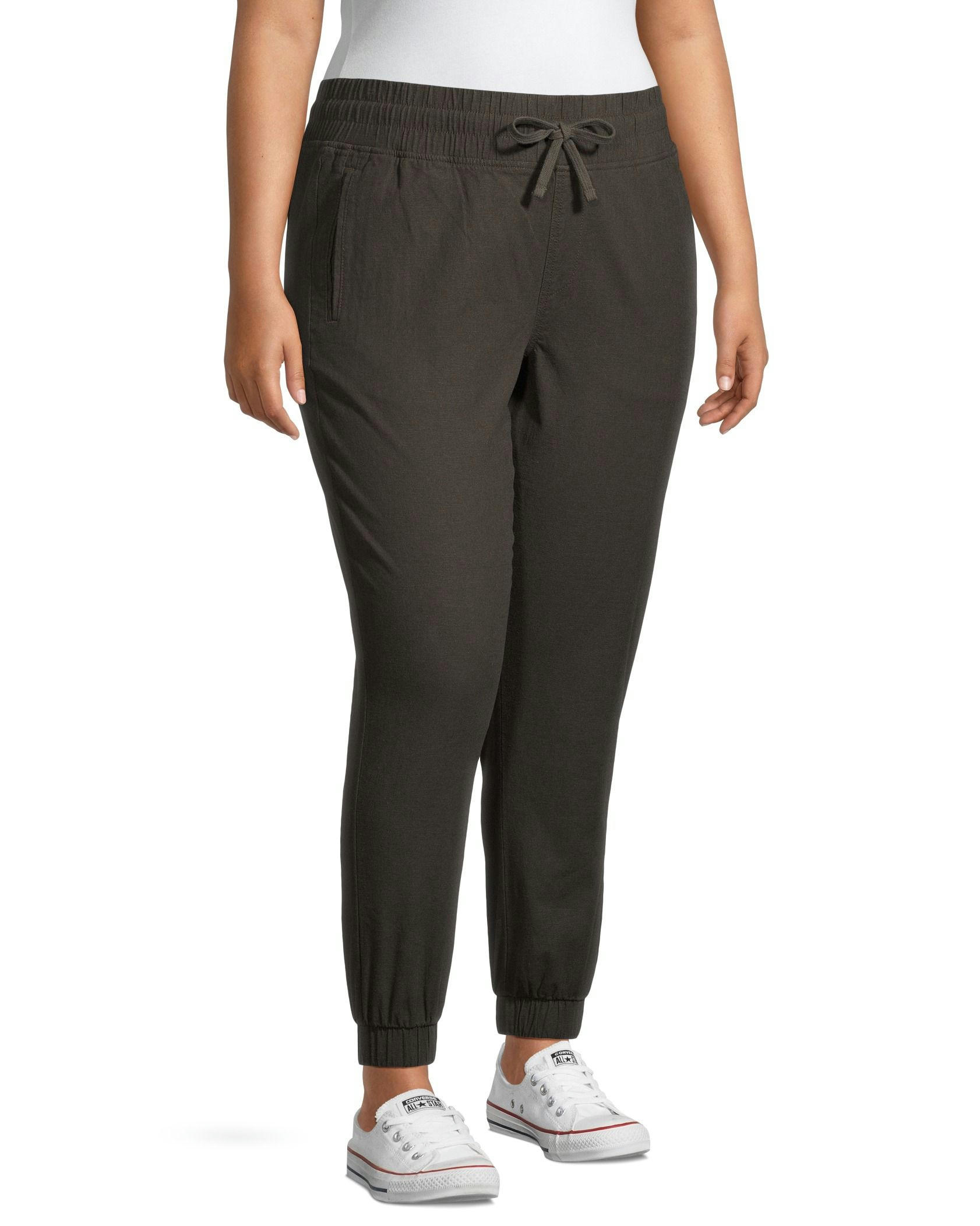 Denver Hayes Women's Pull On Linen Jogger