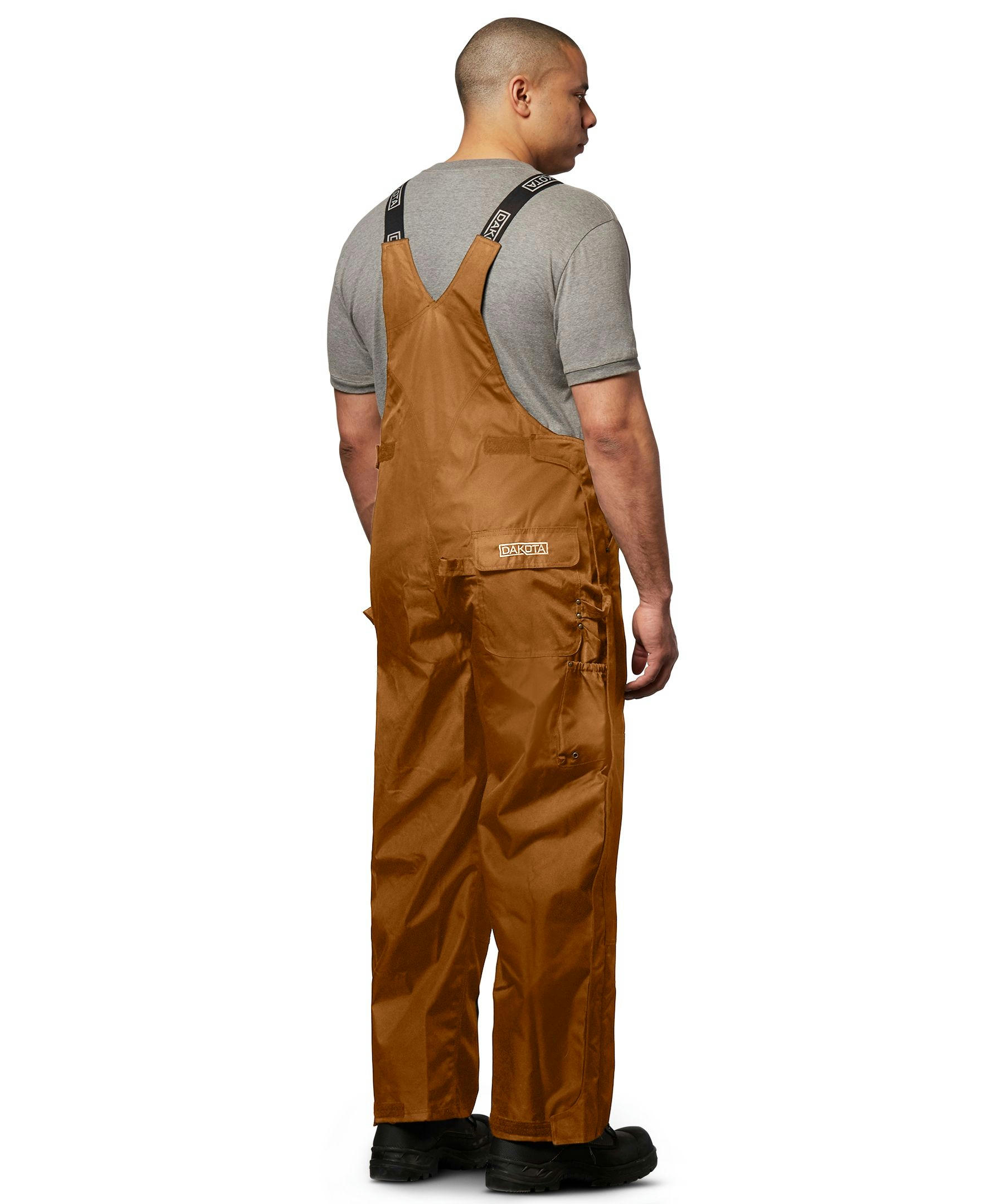 Dakota WorkPro Series Men's Waterproof  Hyper-Dri 3 Polyester Lined Bib Pants