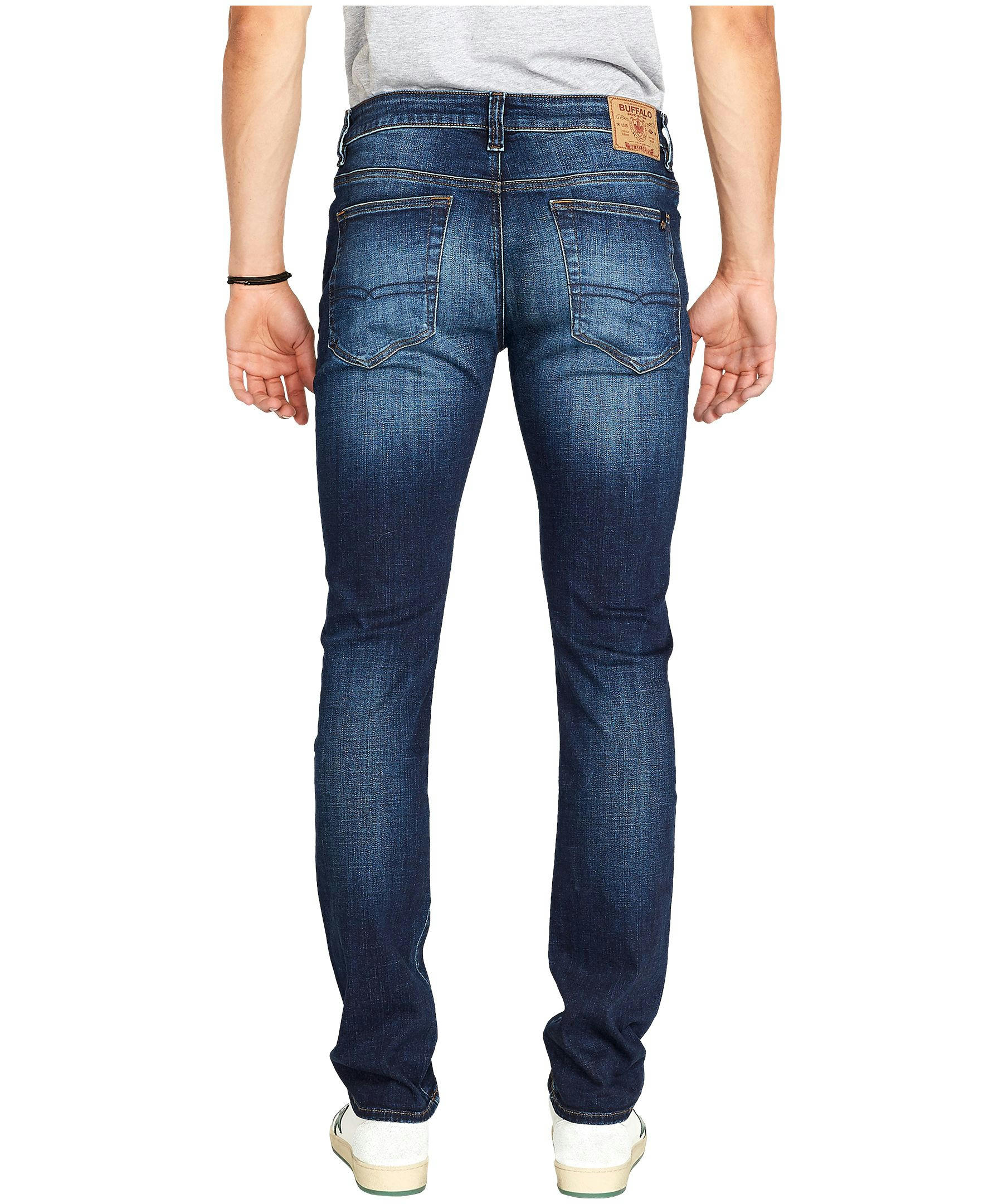 Buffalo Men's Ash Slim Leg Stretch Jeans - Dark Wash