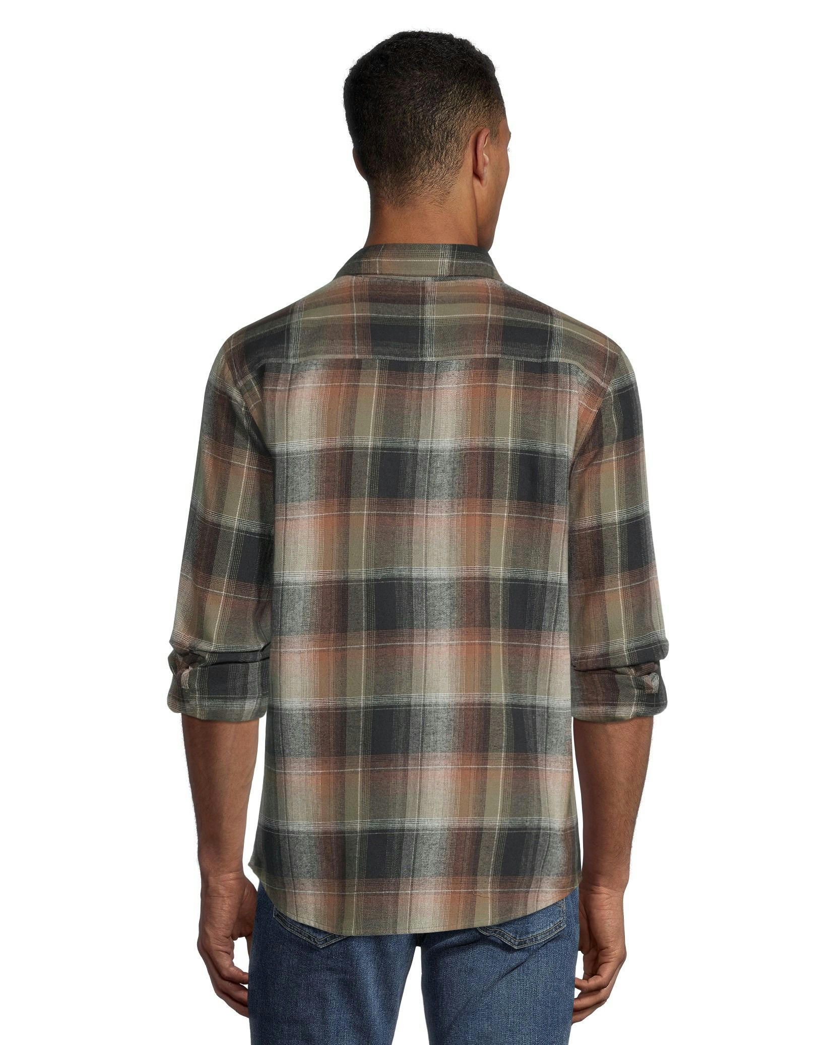 Boston Traders Men's Classic Plaid Flannel Shirt