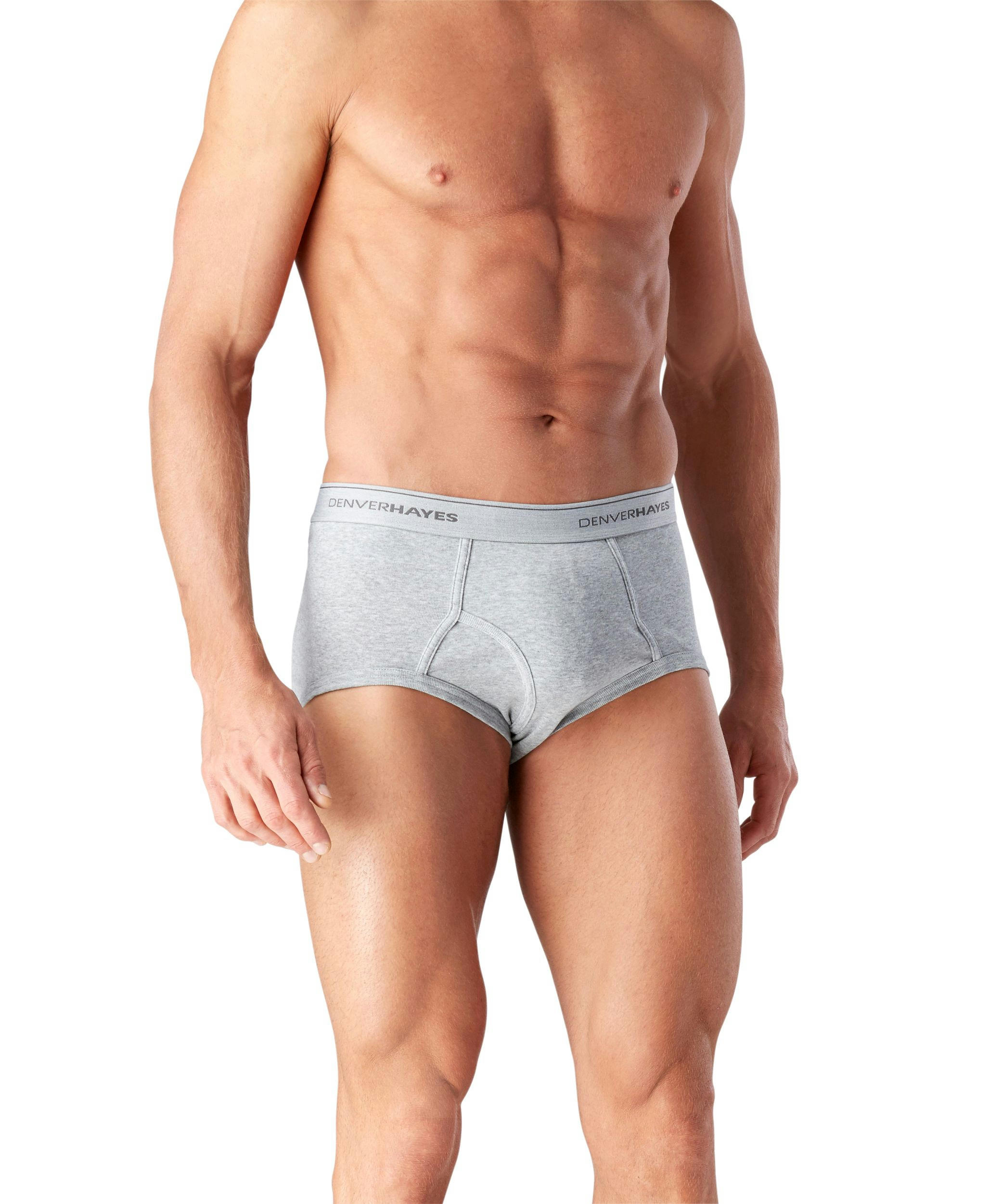 Denver Hayes Men's 2-Pack Underwear Classic Briefs