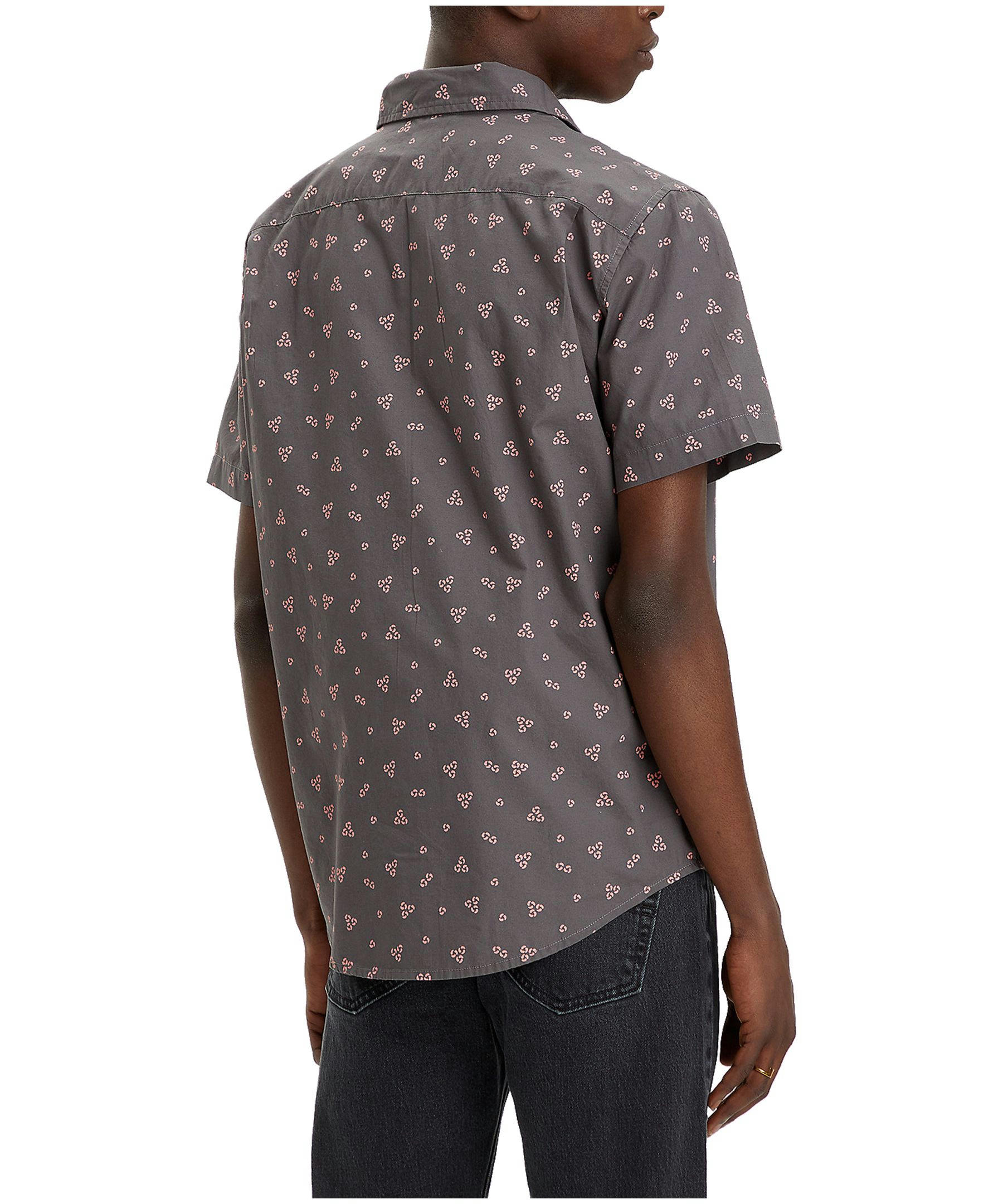 Men's Classic Button Down Short Sleeve Standard Shirt