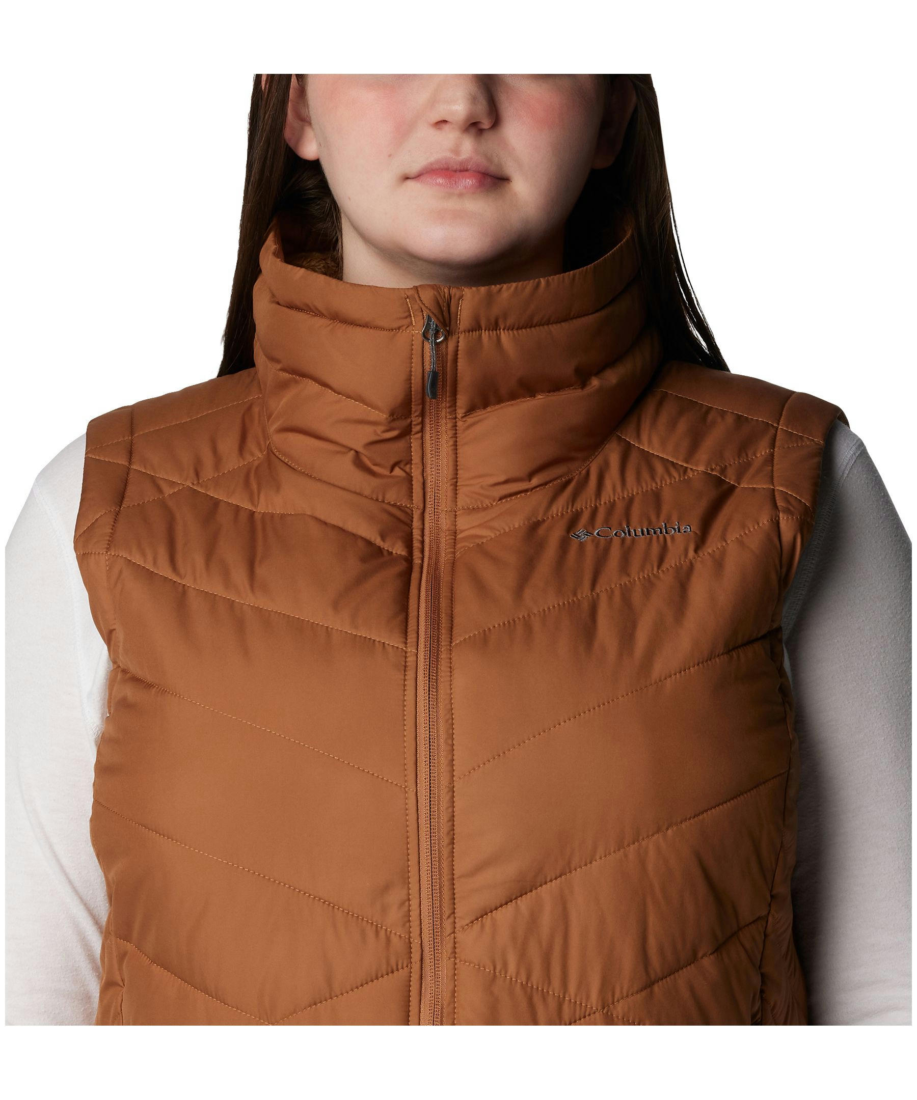 Columbia Women's Heavenly Vest, Insulated, Semi-Fitted, Winter, Long