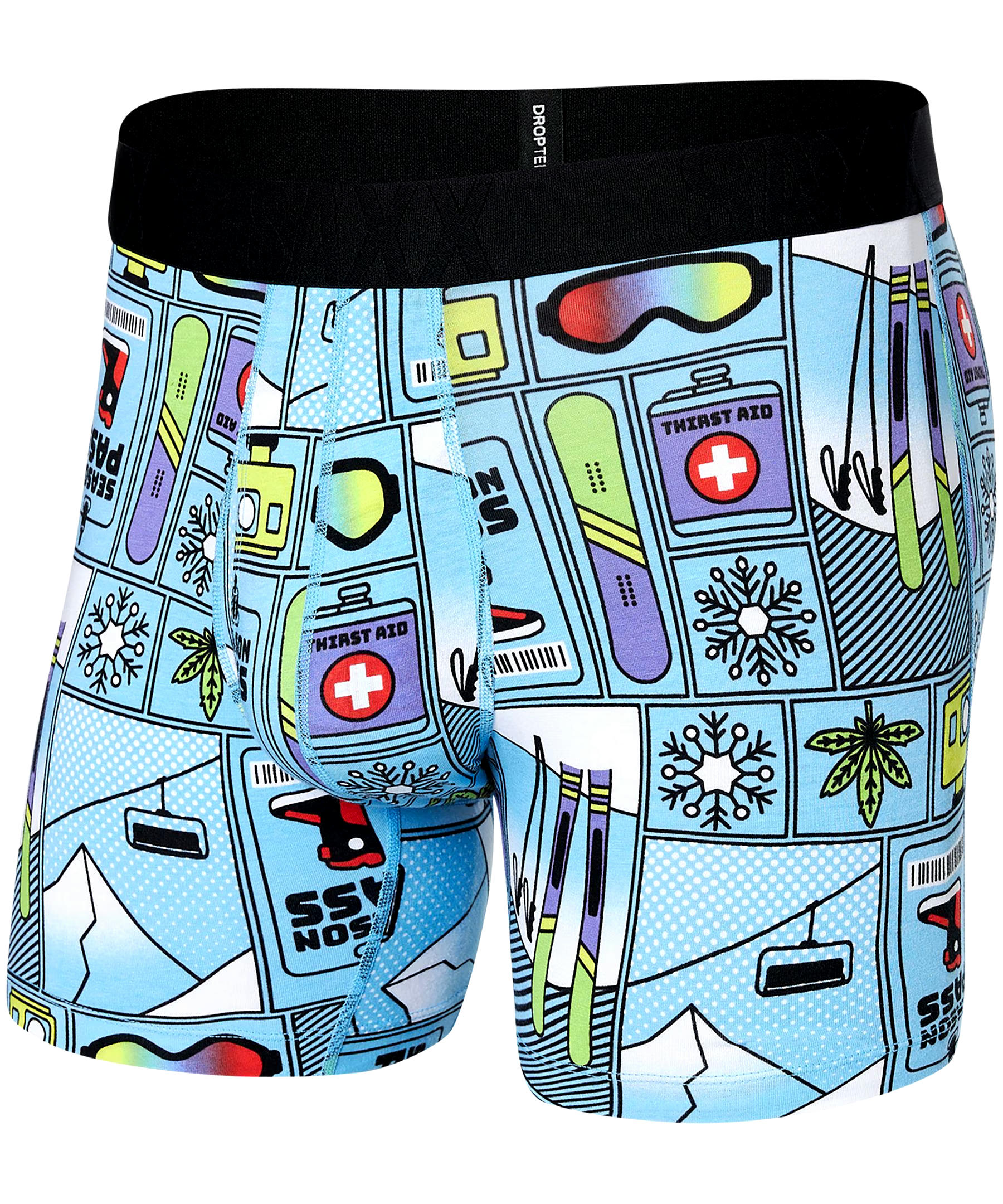 Saxx Men's DropTemp Cooling Cotton Boxer Brief