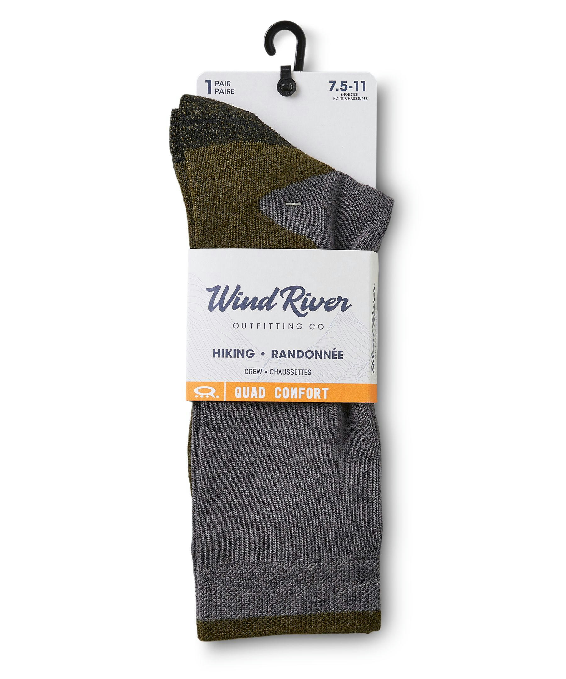 Men's Quad Comfort Hiking Socks