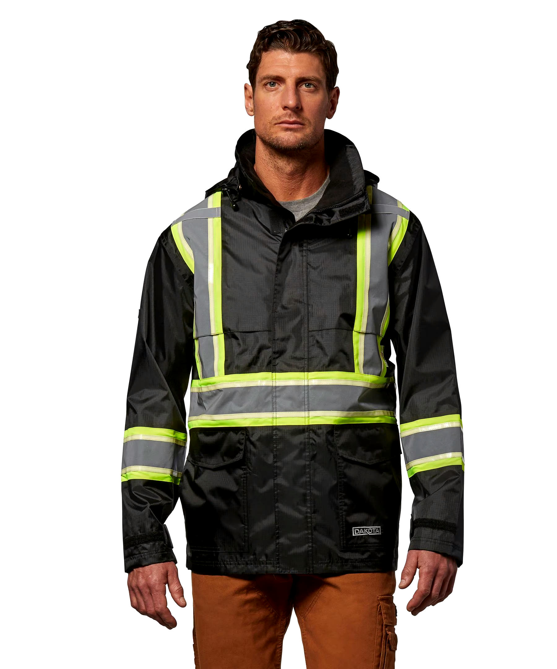 Dakota WorkPro Series Men's VizLite DT Class 1 150D Jacket