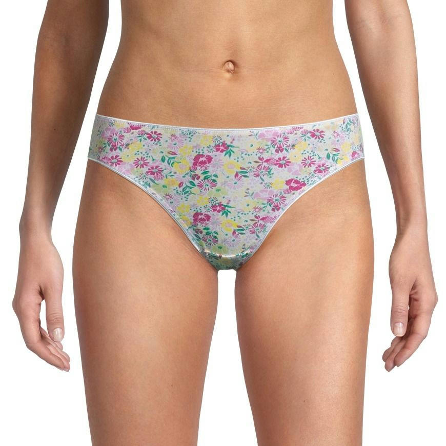 Denver Hayes Women's 5 Pack Cotton Stretch Bikini Panty