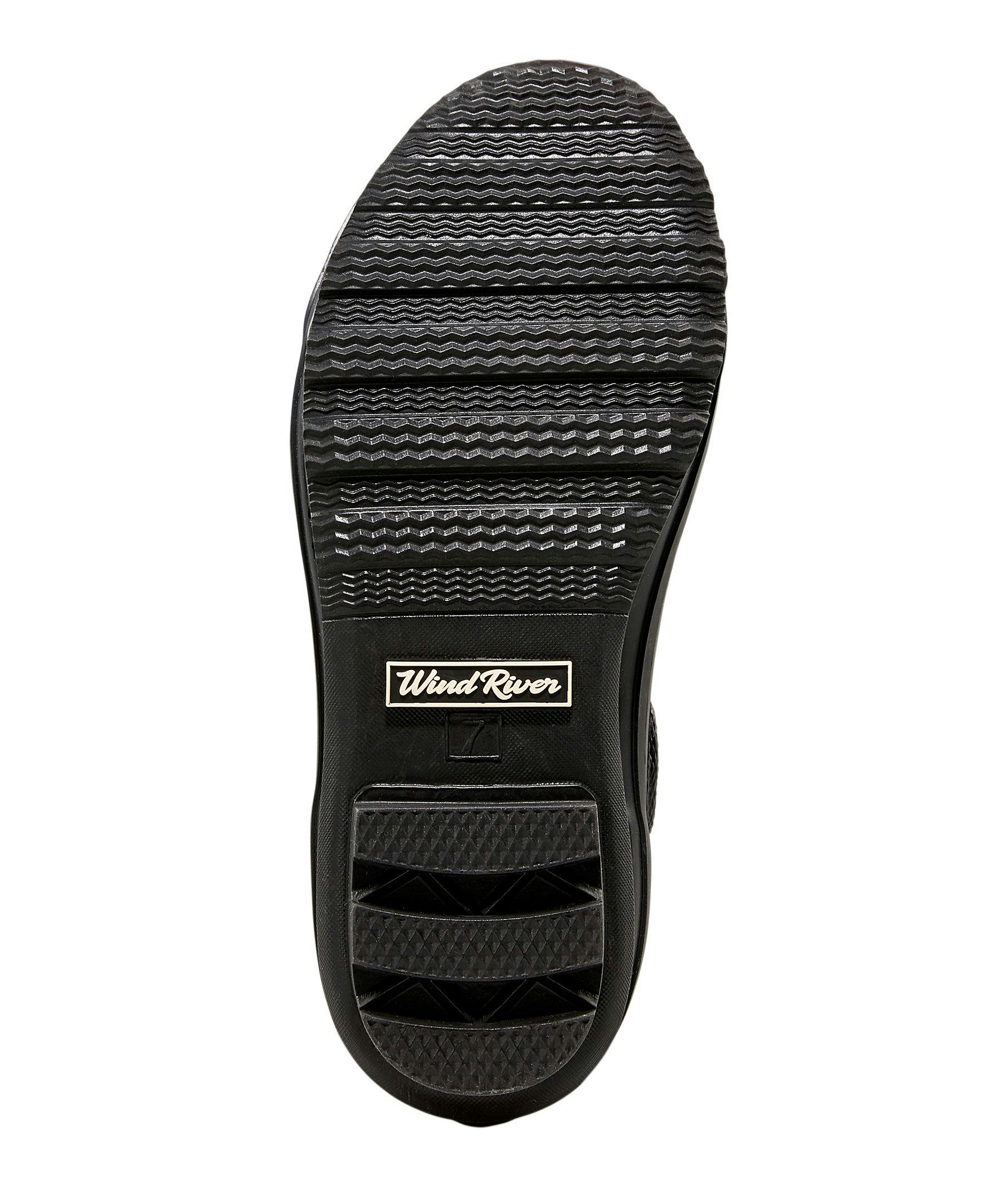 WindRiver Women's Splash Waterproof Slip On Rain Boots - Black