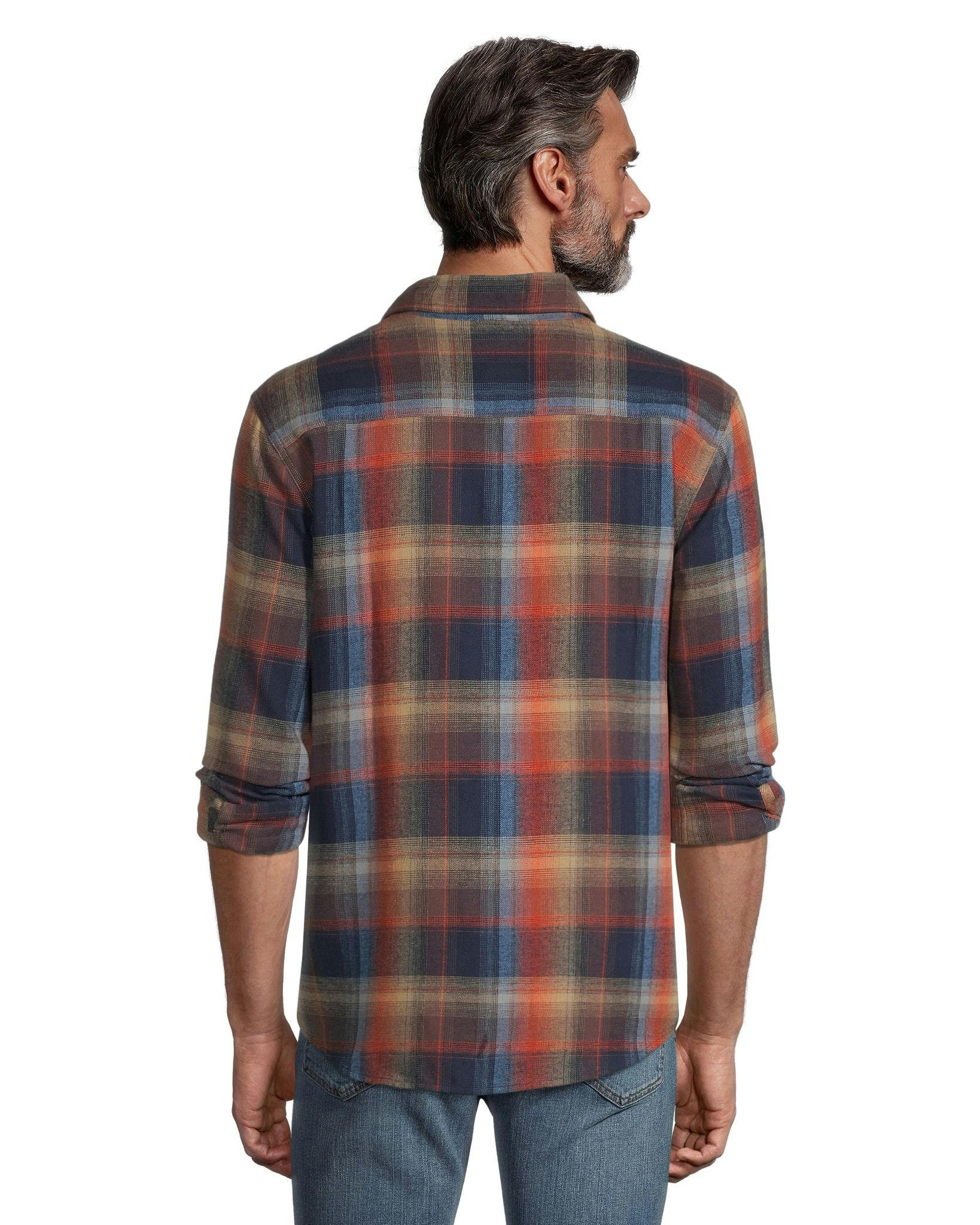 Boston Traders Men's Classic Plaid Flannel Shirt
