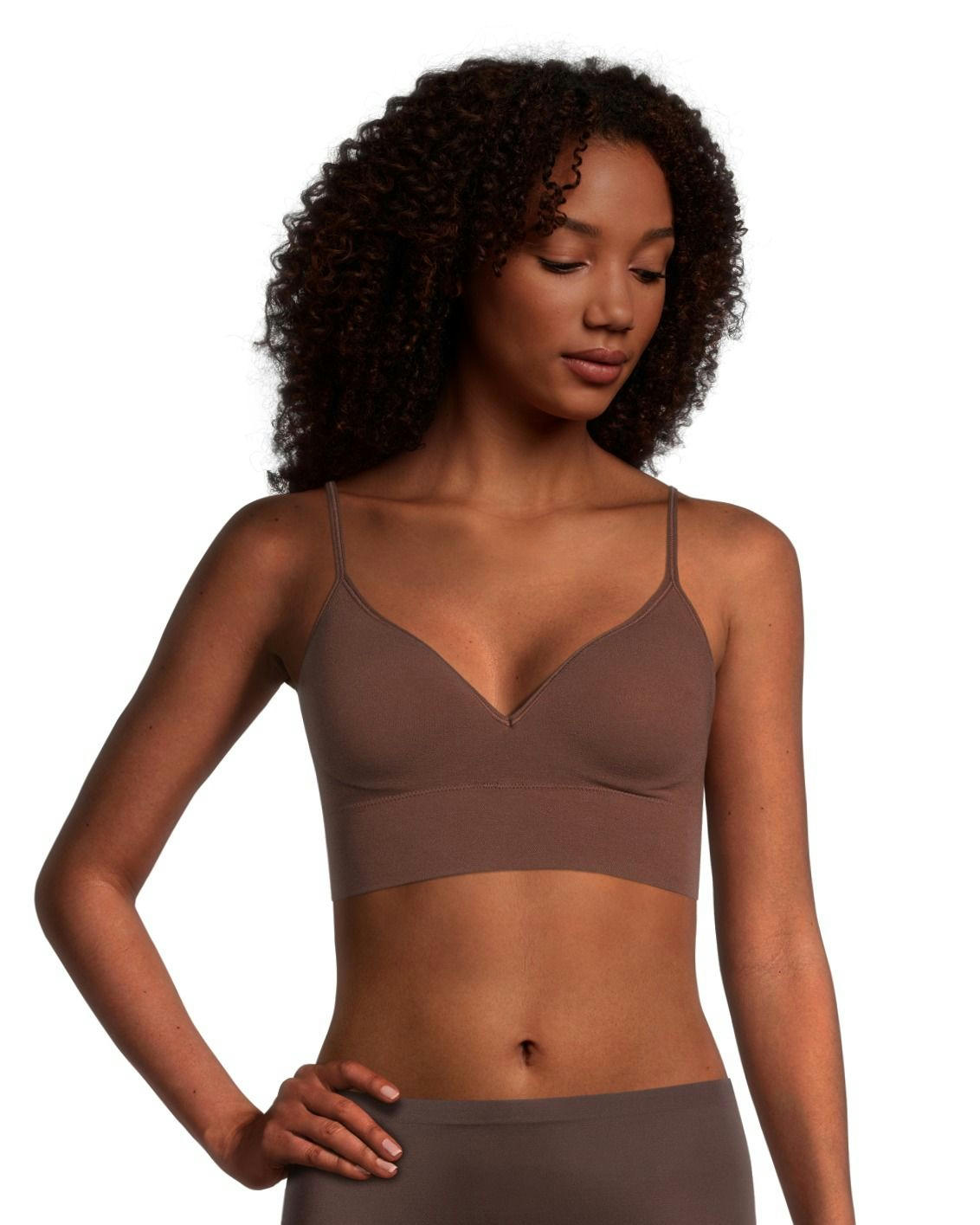Denver Hayes Women's Perfect Fit Seamless Wire Free Molded Bralette