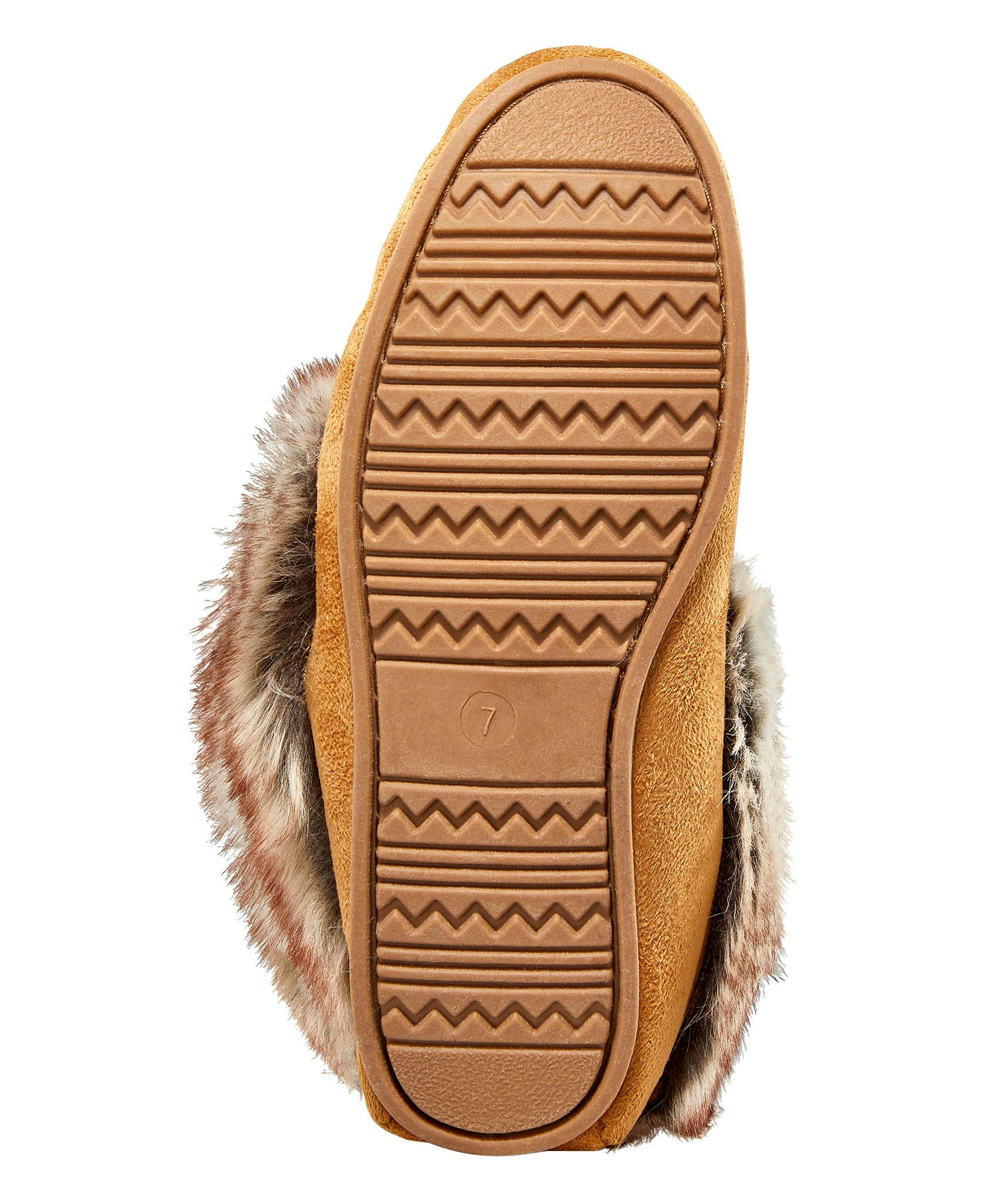 WindRiver Women's Faux Fur Trimmed Slippers