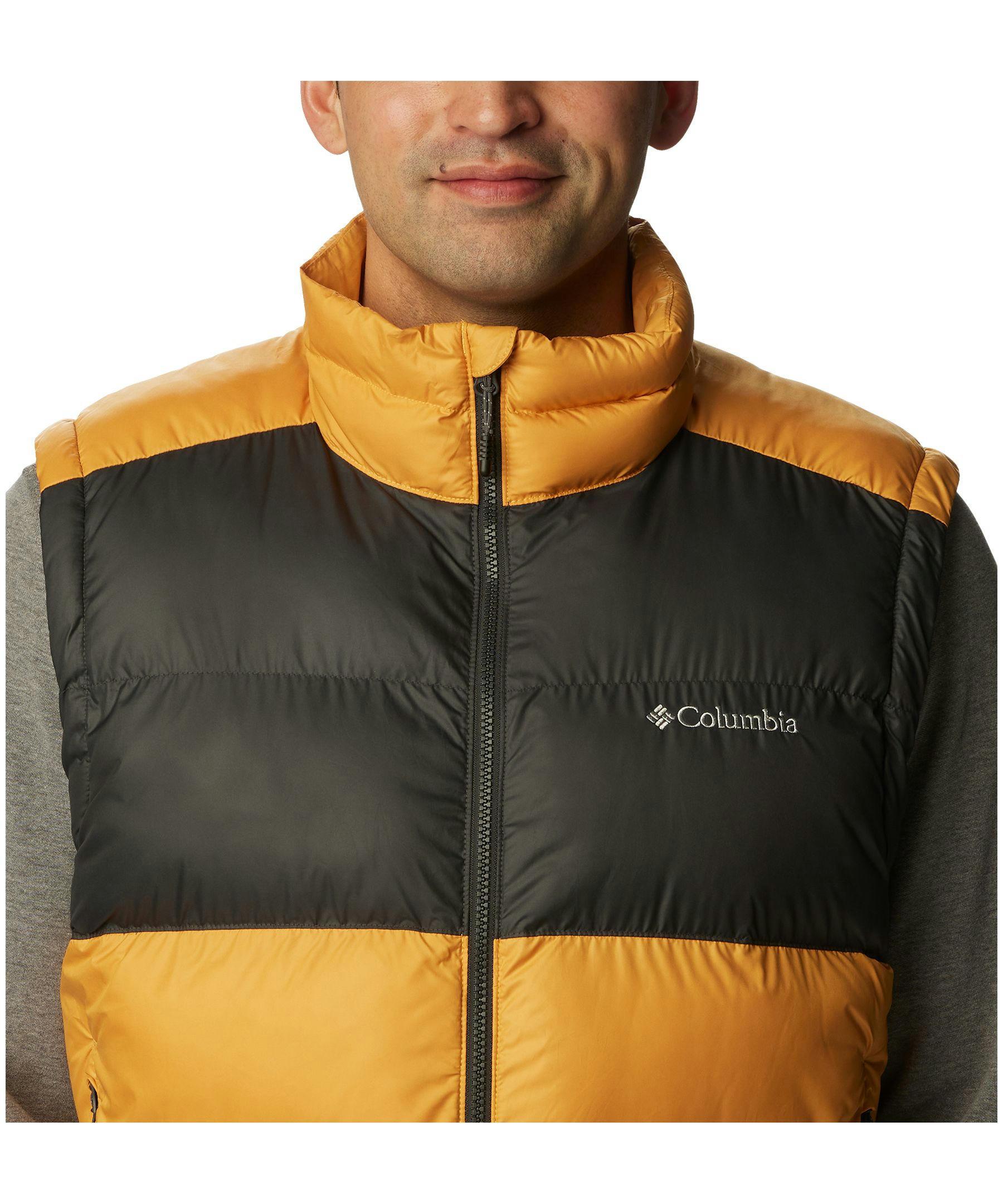 Columbia Men's Pike Lake II Omni-Heat Water Repellent Insulated Puffer Vest