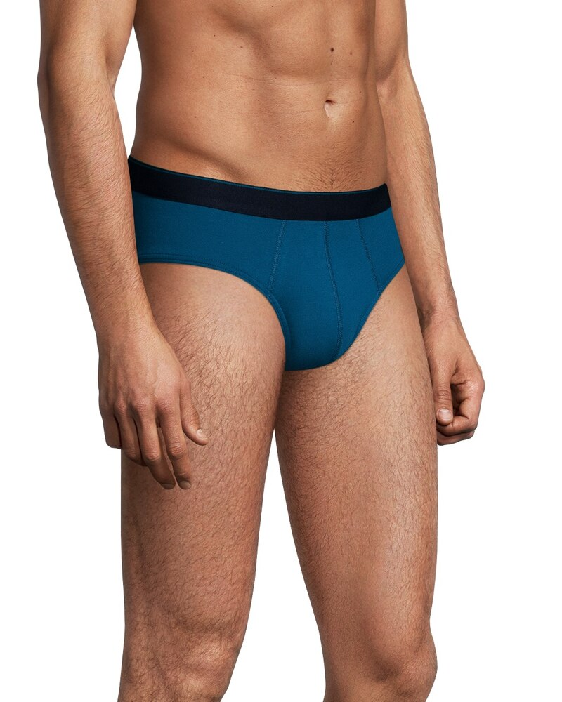 Denver Hayes Men's 4 Pack Yarn Dye Sport Briefs