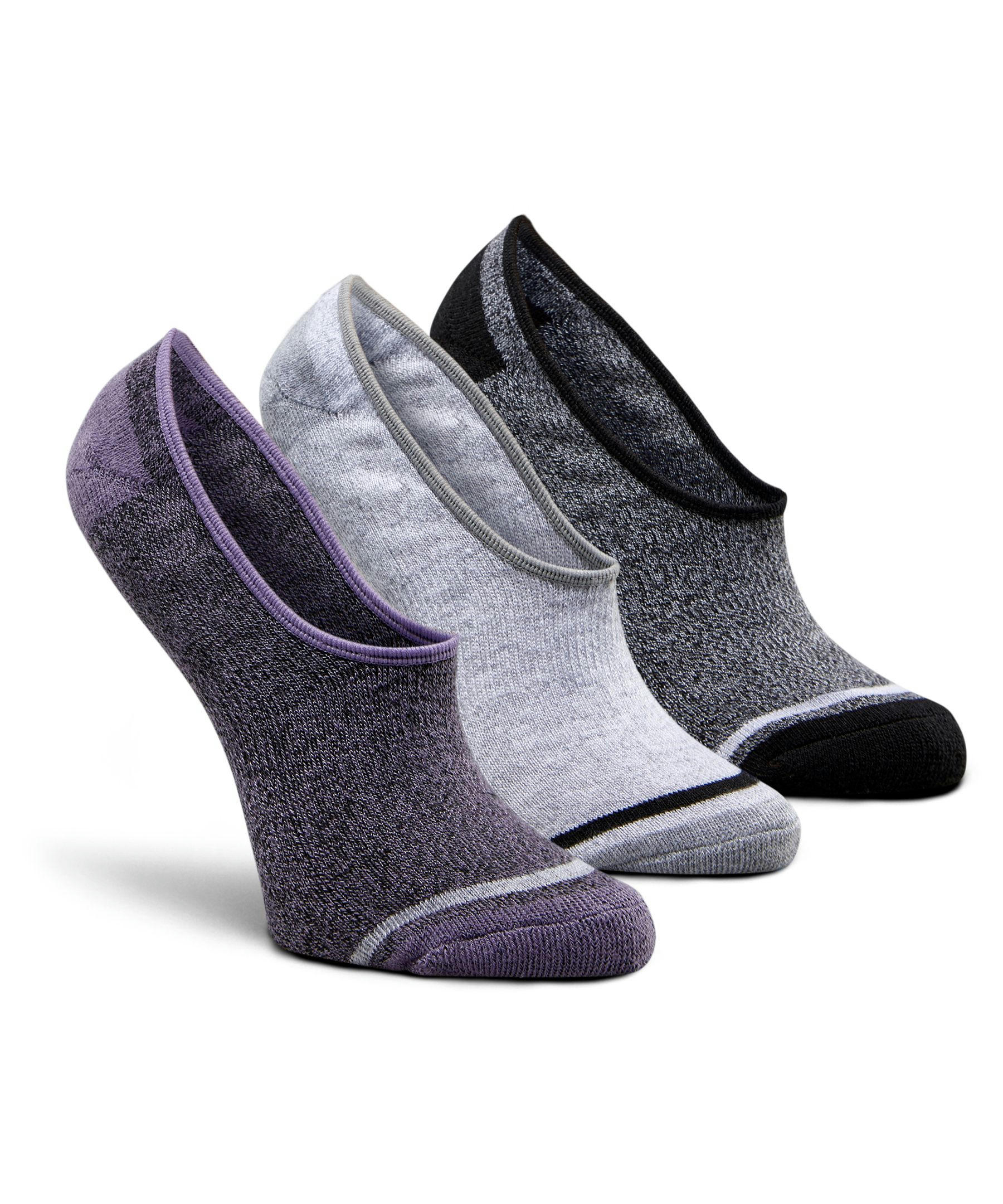 Shambhala Women's 3 Pack Freshtech No Show Sport Socks