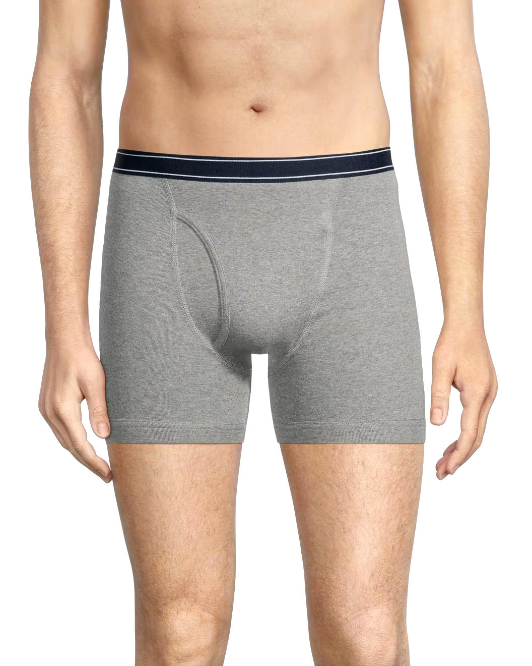 Denver Hayes Men's 2 Pack Yarn Dye Boxer Briefs