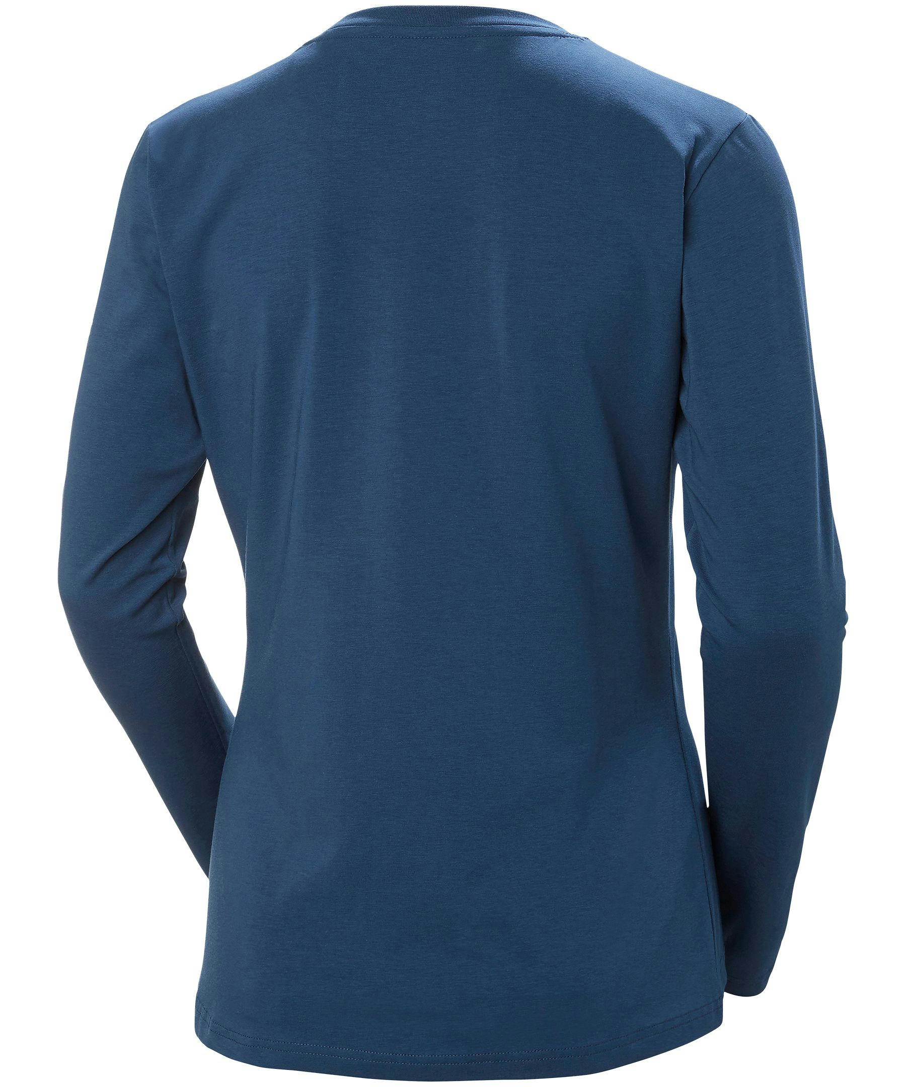 Helly Hansen Workwear Women's Long Sleeve Logo Crewneck Work T Shirt