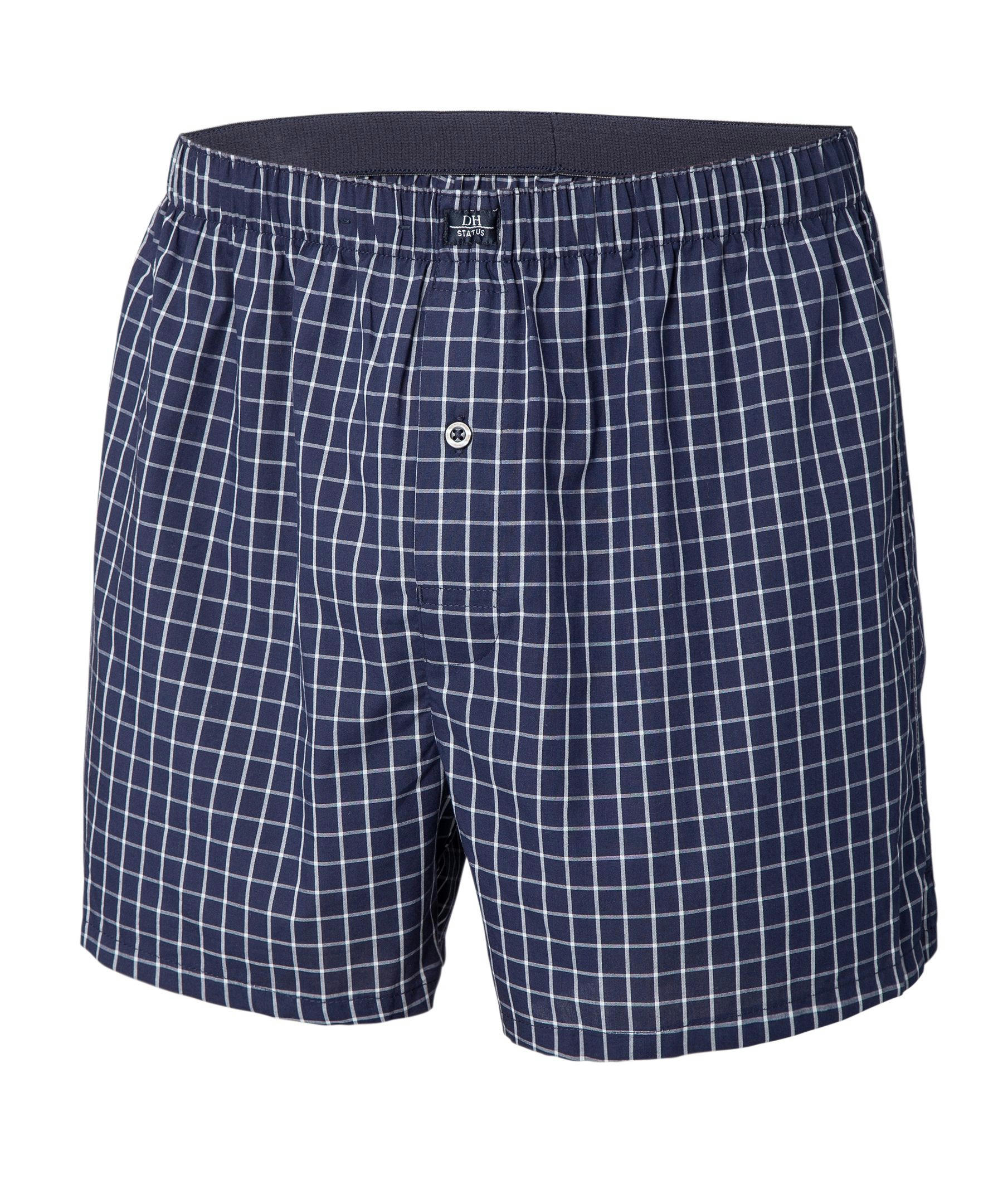 Denver Hayes Men's 2 Pack Woven Boxer