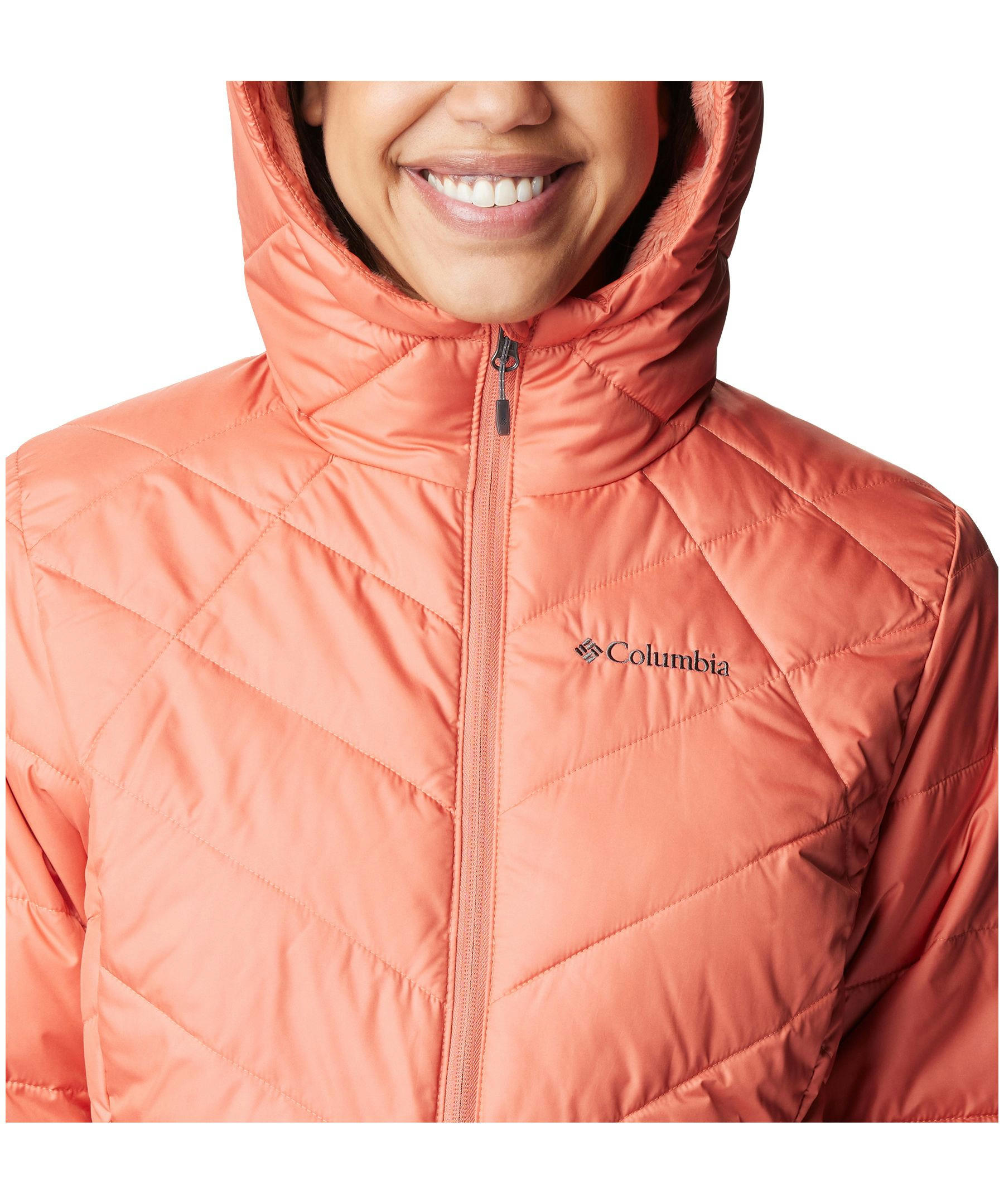 Columbia Women's Heavenly Omni-Heat Water Resistant Insulated Hooded Jacket