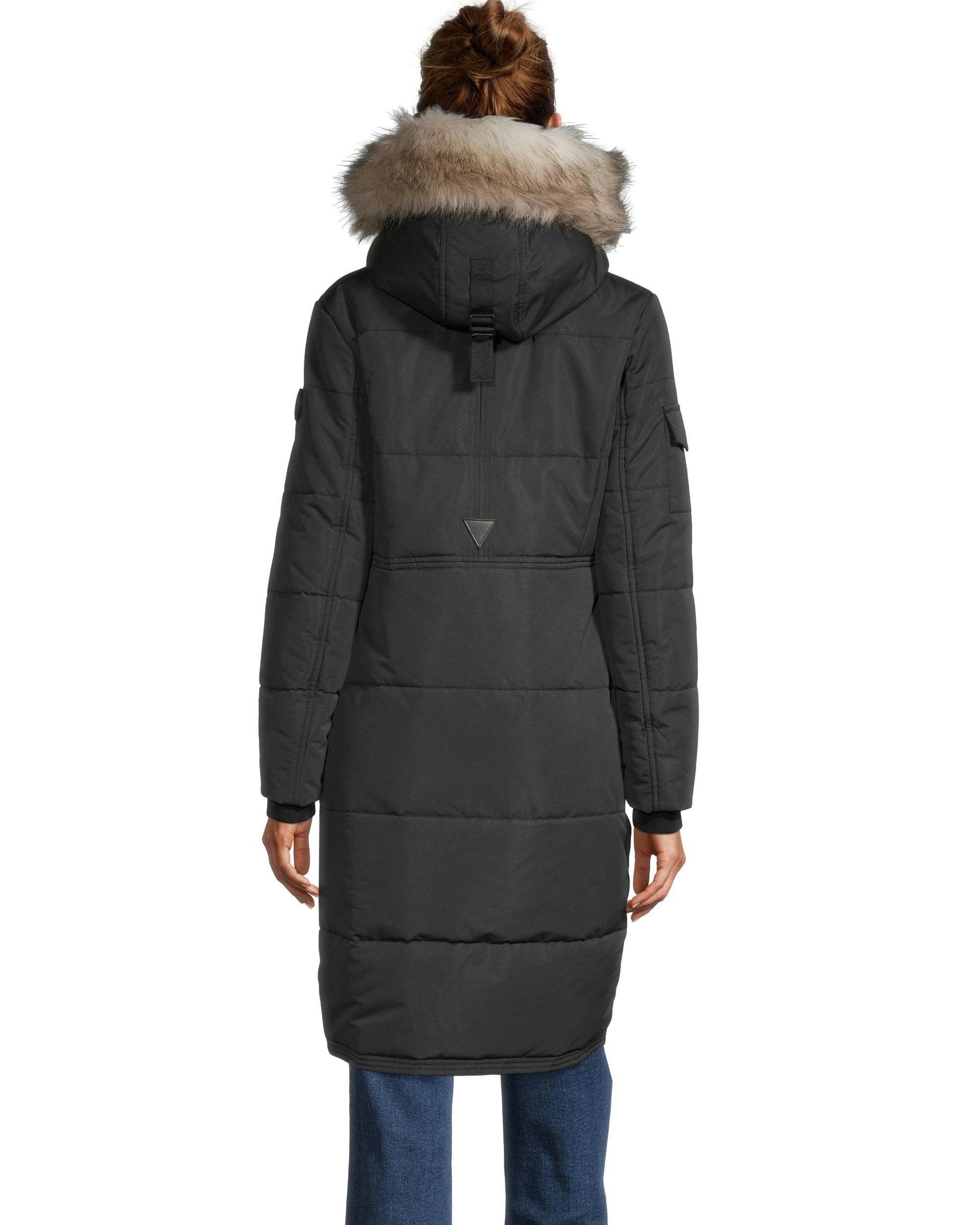 Noize Women's Kaylee Long Quilted Parka Jacket