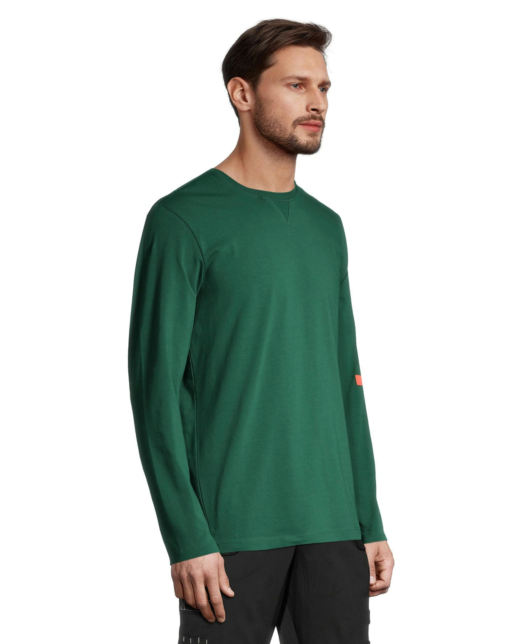 Helly Hansen Workwear Men's Long Sleeve Crewneck Graphic Work T Shirt - Stone Blue