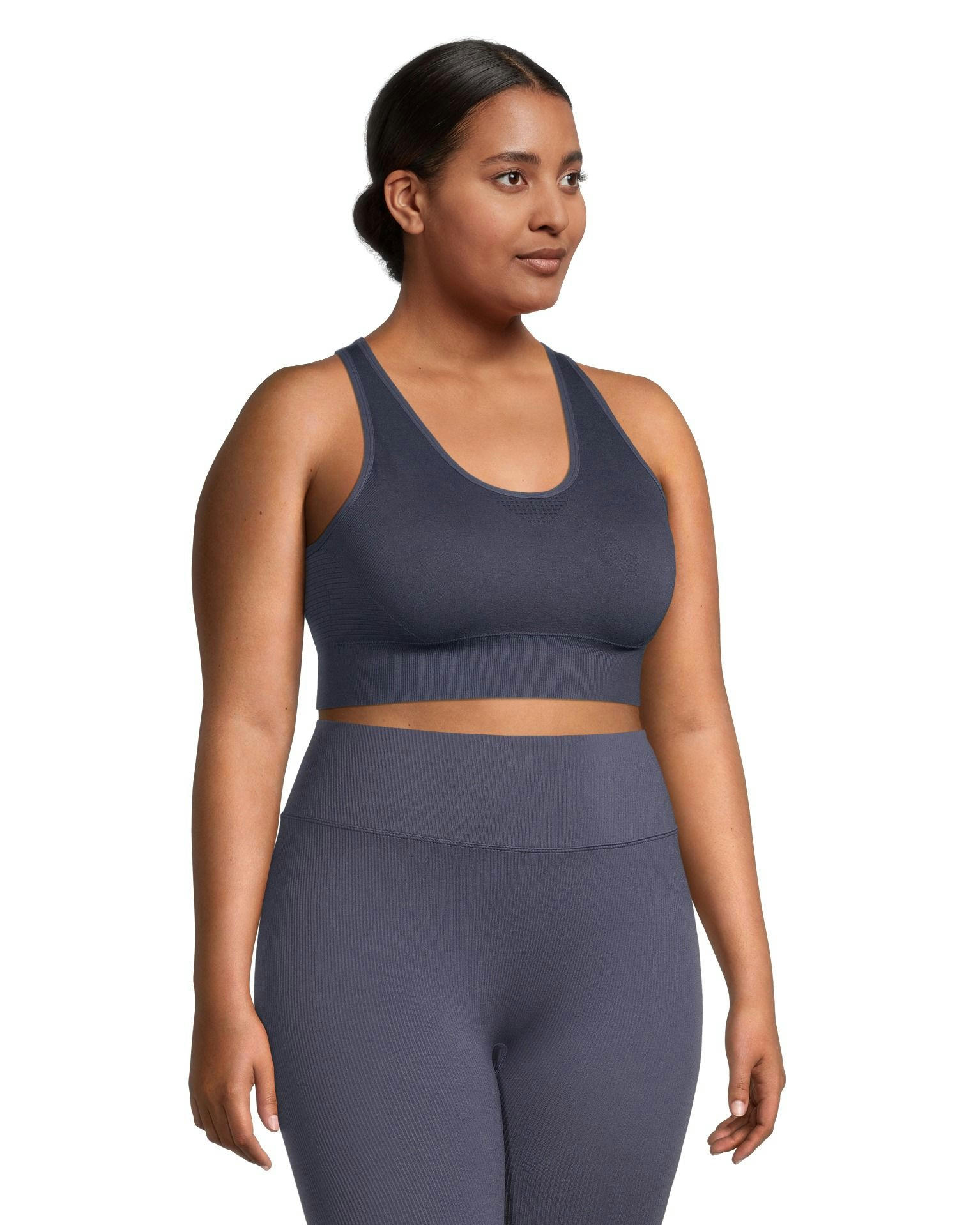 Shambhala Women's Live-In Confidence Seamless Ribbed Comfort Bra