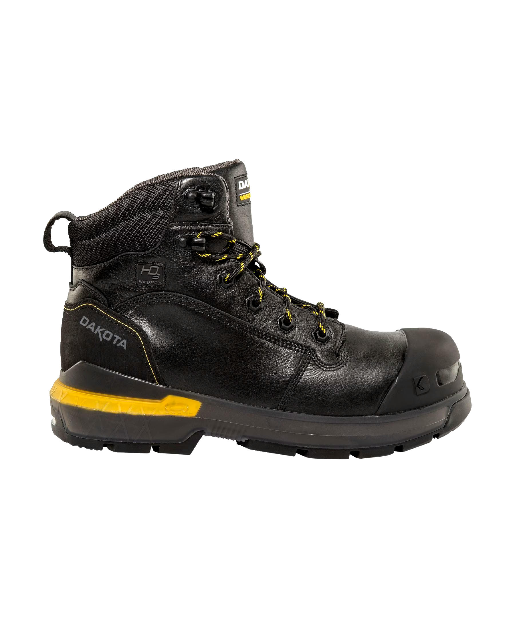 Dakota Men's 6300 6 inch Composite Toe Composite Plate Waterproof Work Boot