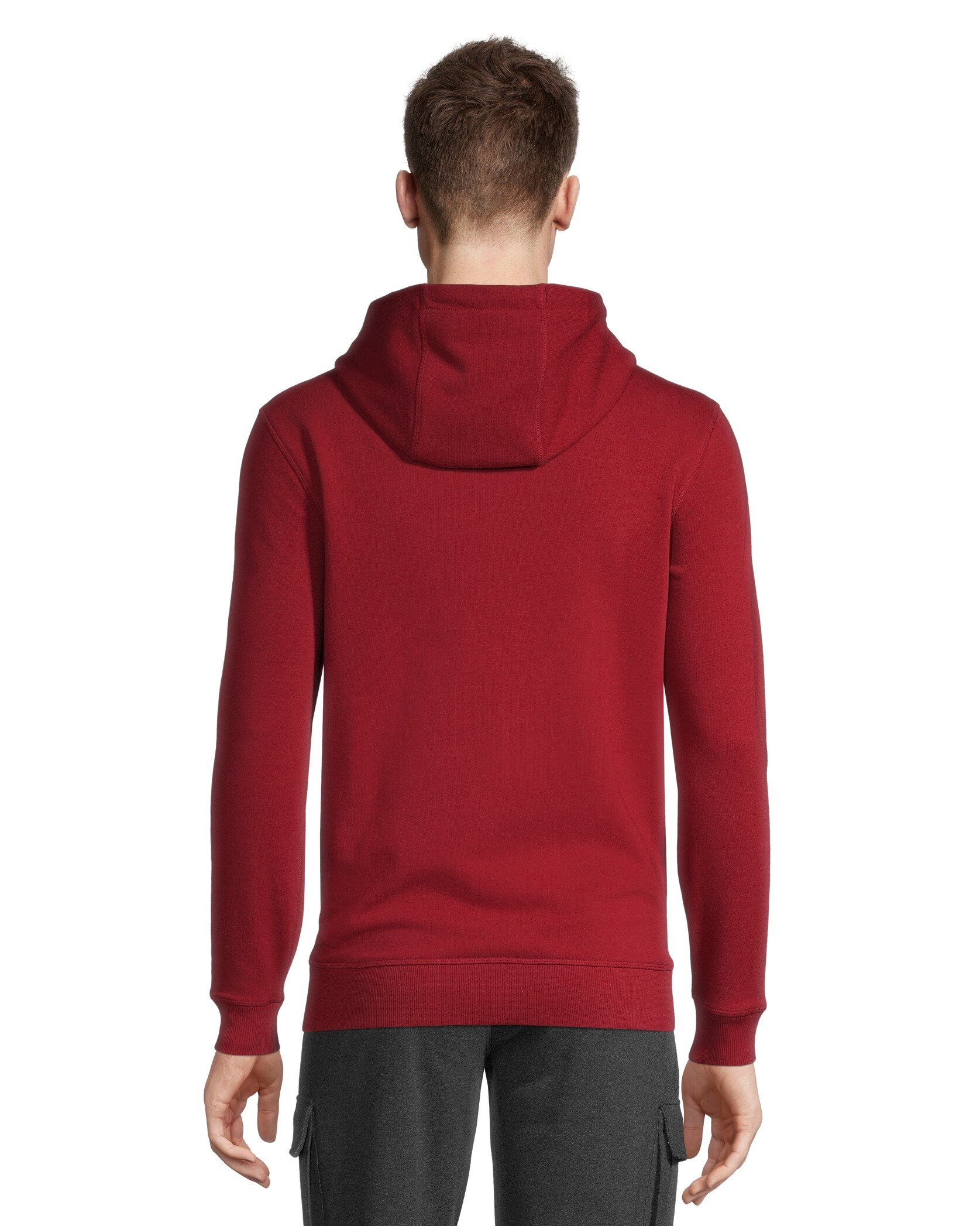 Matrix Men's Stretch Terry Kangaroo Pocket Pullover Hoodie