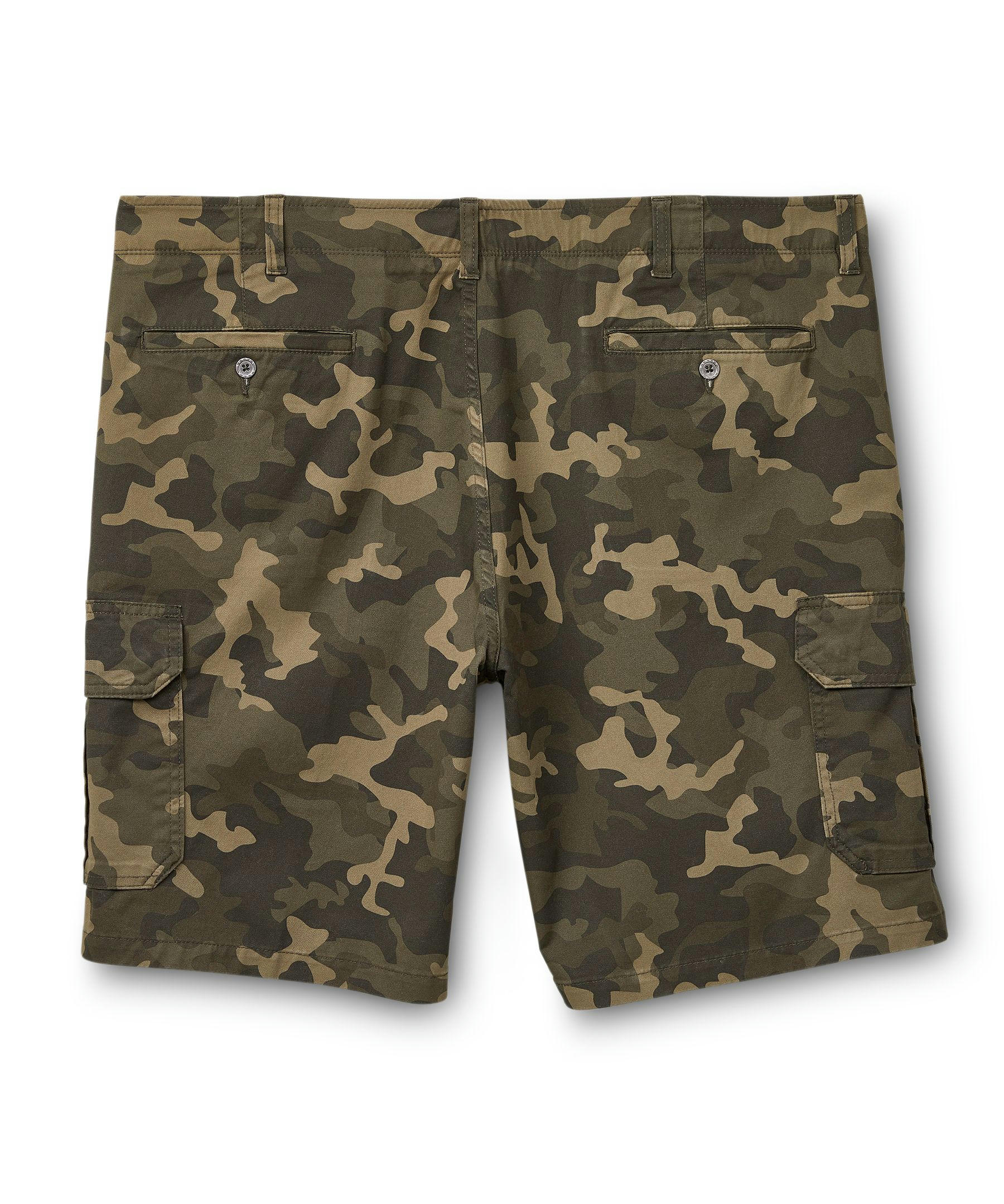 Men's Mid Rise Stretch Cargo Shorts