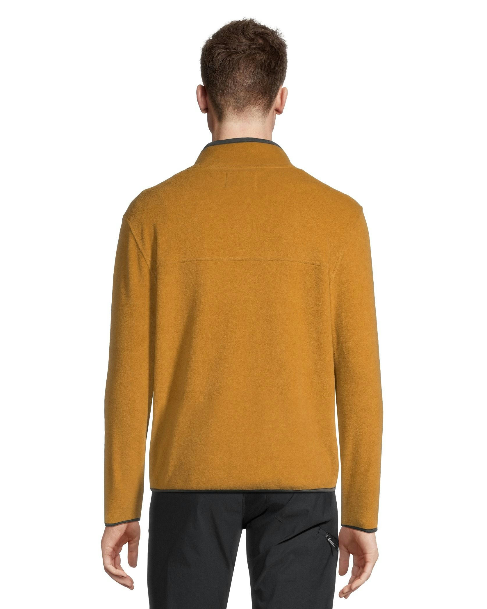 WindRiver Men's Outdoor Fleece Quarter Snap Mockneck