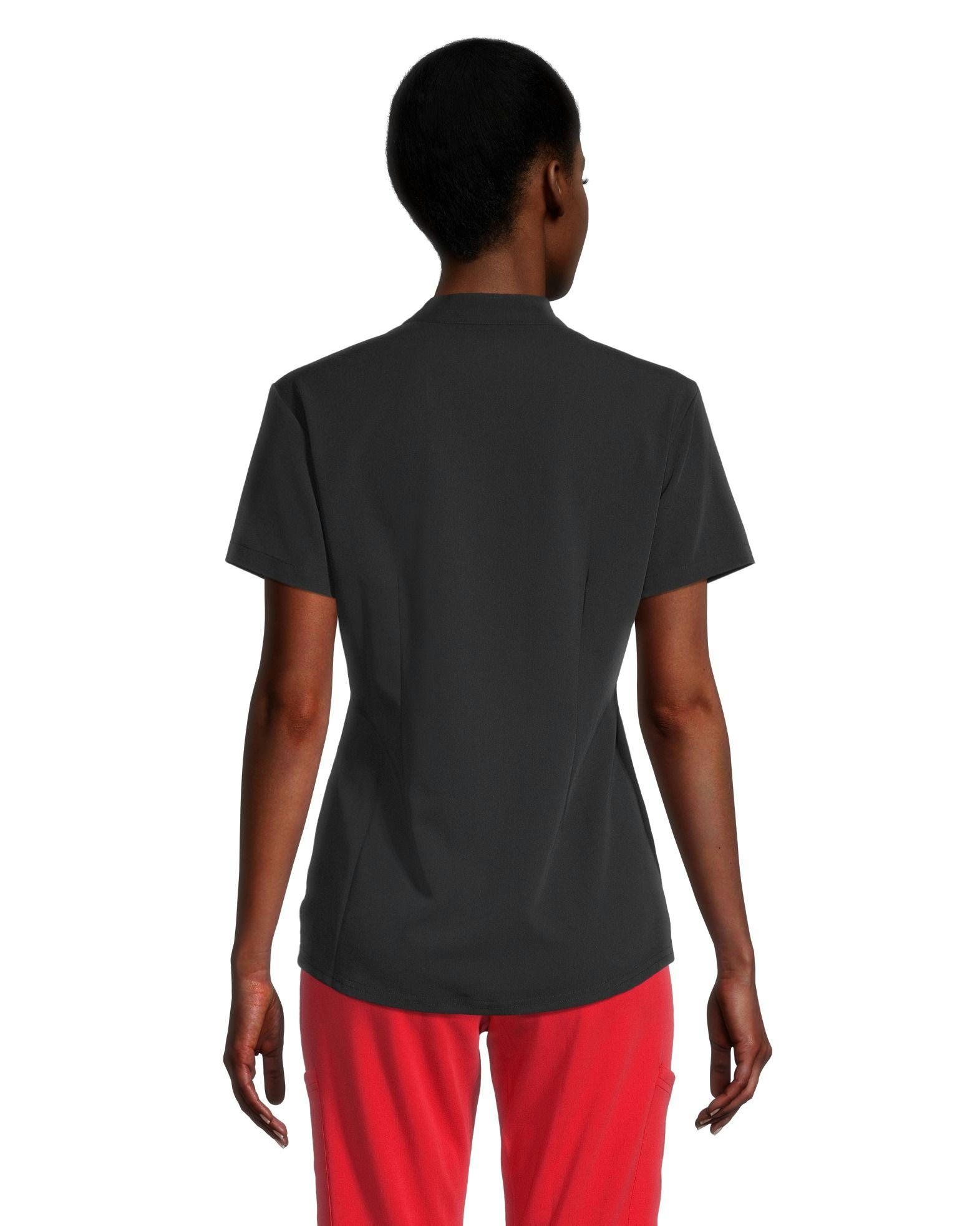 HEALTH PRO Women's Contour Side Scrub Top