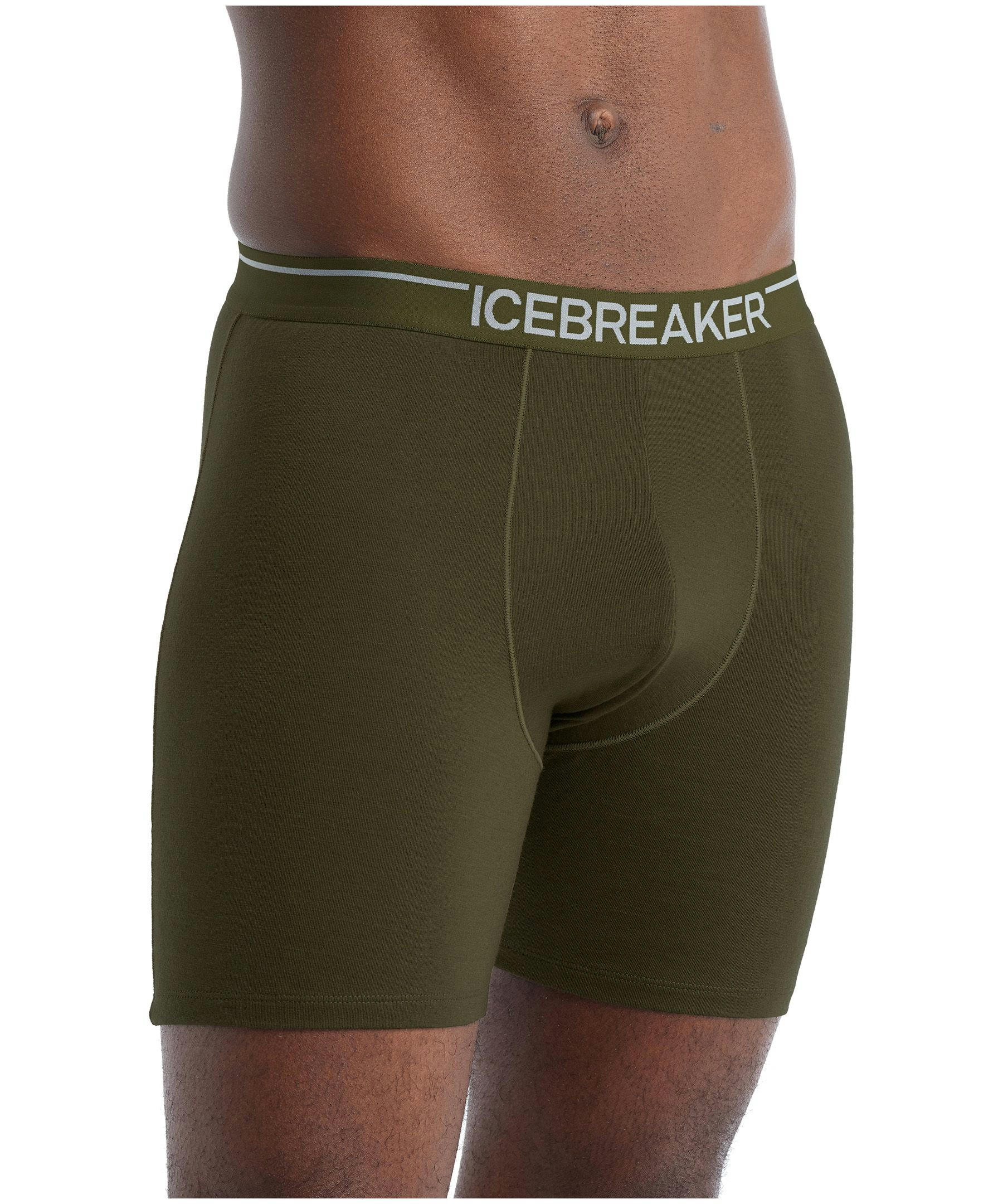 Icebreaker Men's Anatomica Long BoxersONLINE ONLY