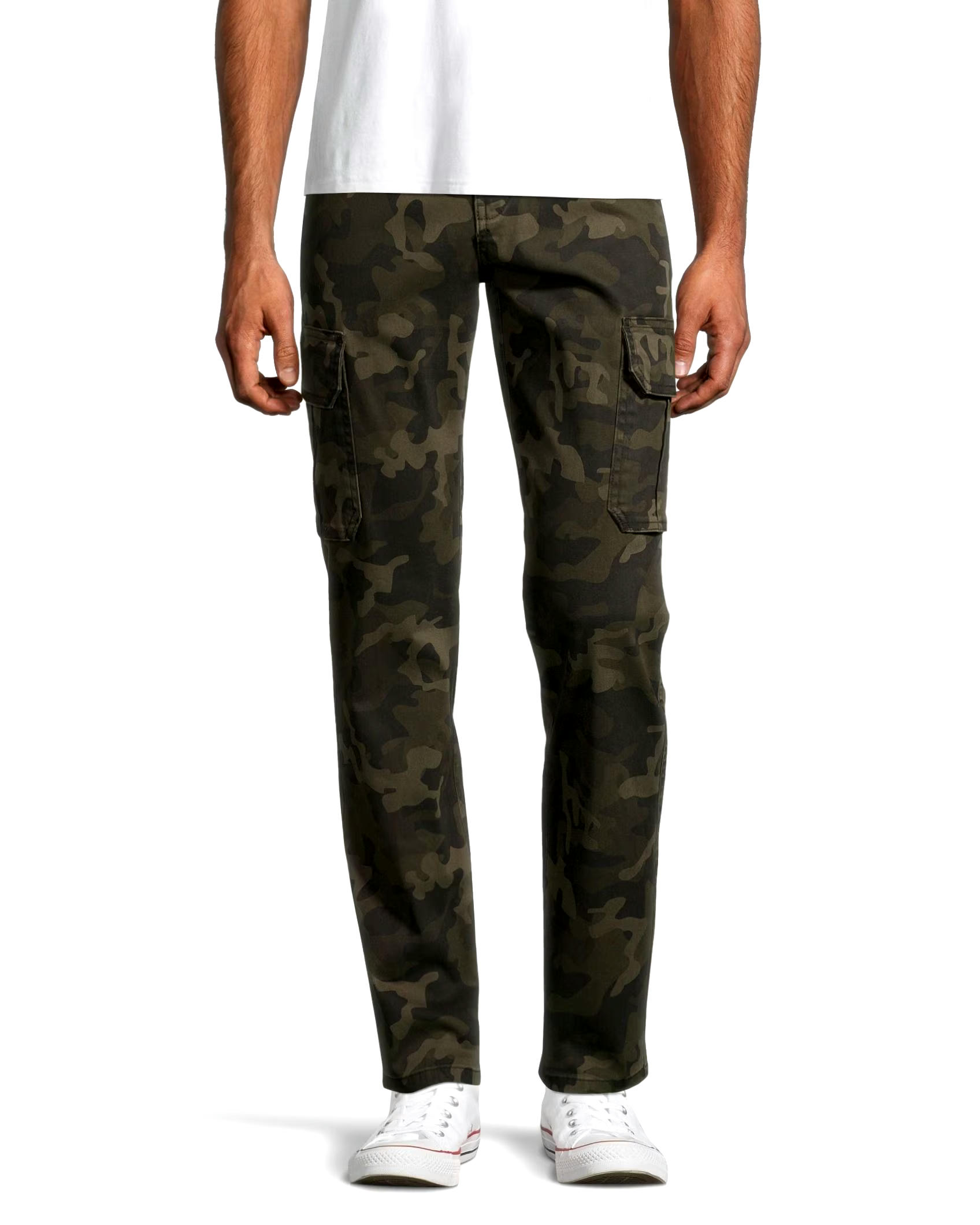 Denver Hayes Men's Stretch Athletic Cargo Pants