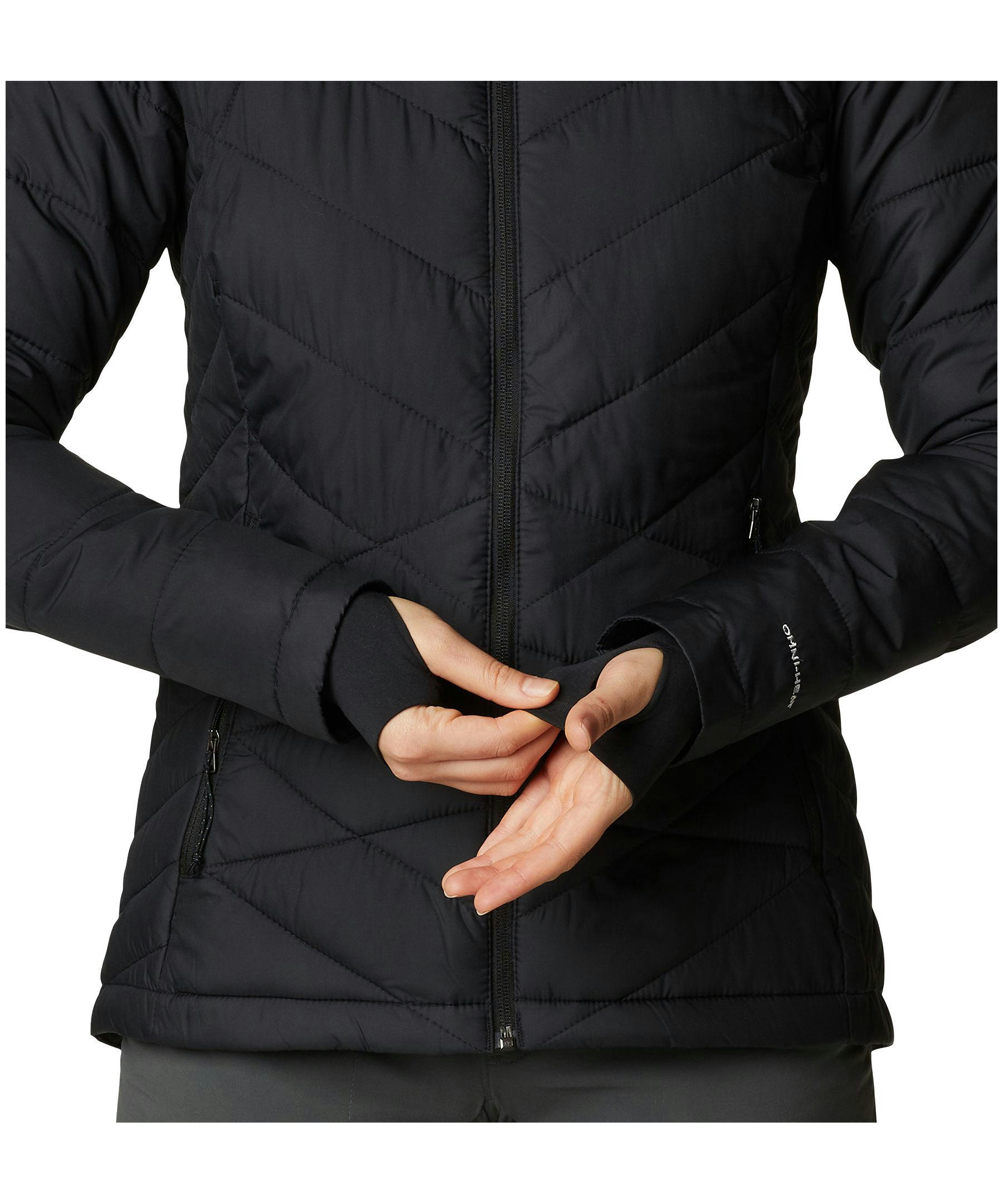 Columbia Women's Heavenly Omni-Heat Water Resistant Insulated Hooded Jacket