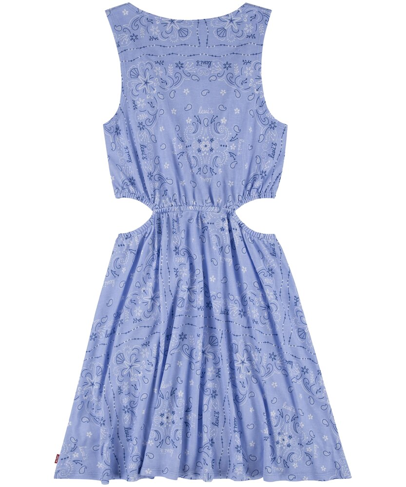 Levi's Girls' Knit Cut-Out Paisley Print Sleeveless Dress