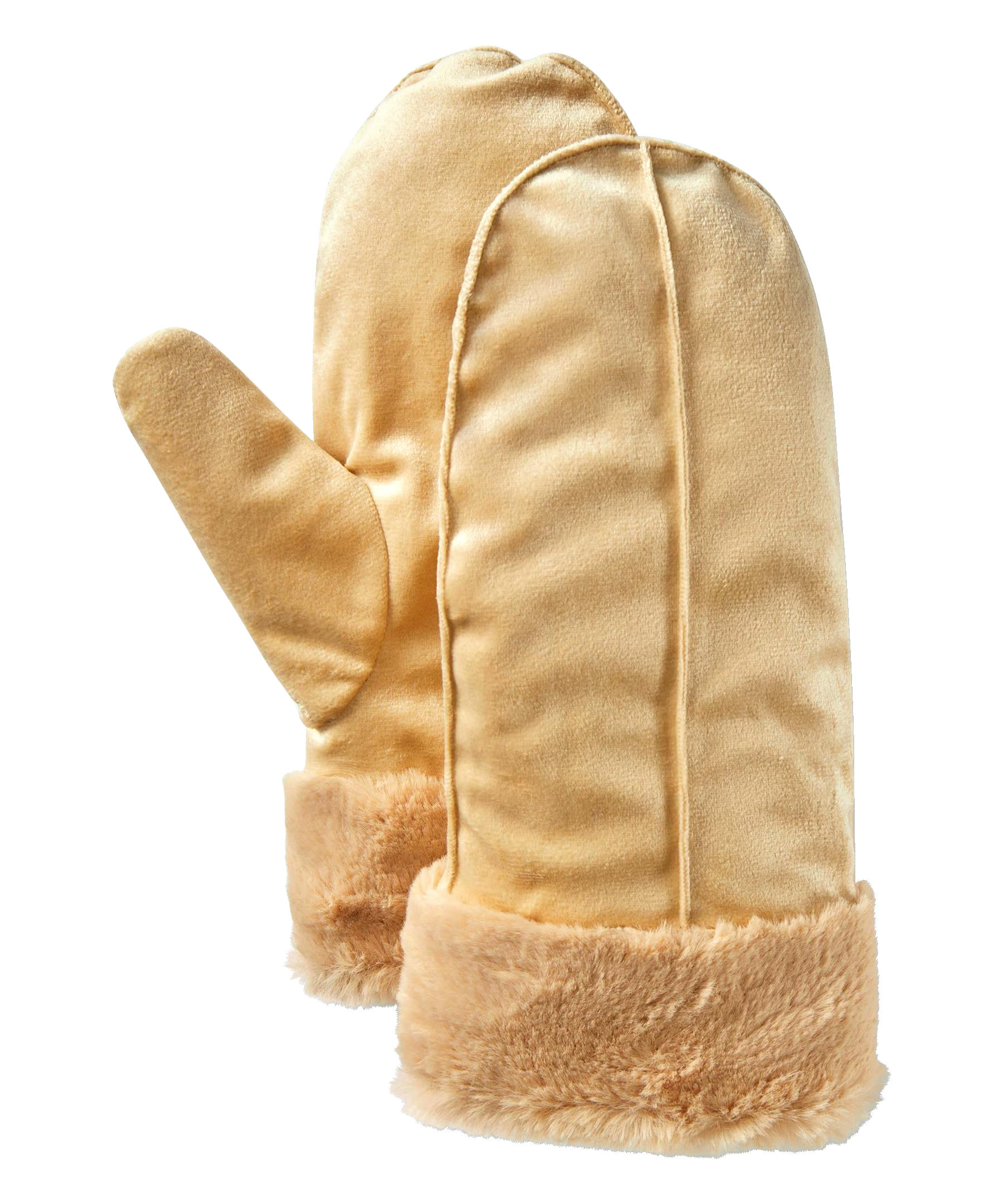 WindRiver Heritage Women's Super Soft Faux Fur Mitts