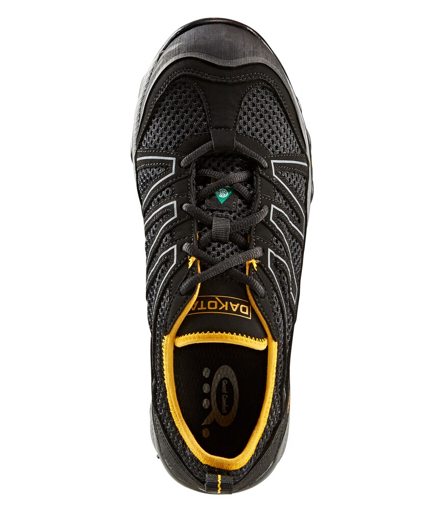 Dakota WorkPro Series Men's Aluminum Toe Composite Plate Low Cut Safety Shoes - Black