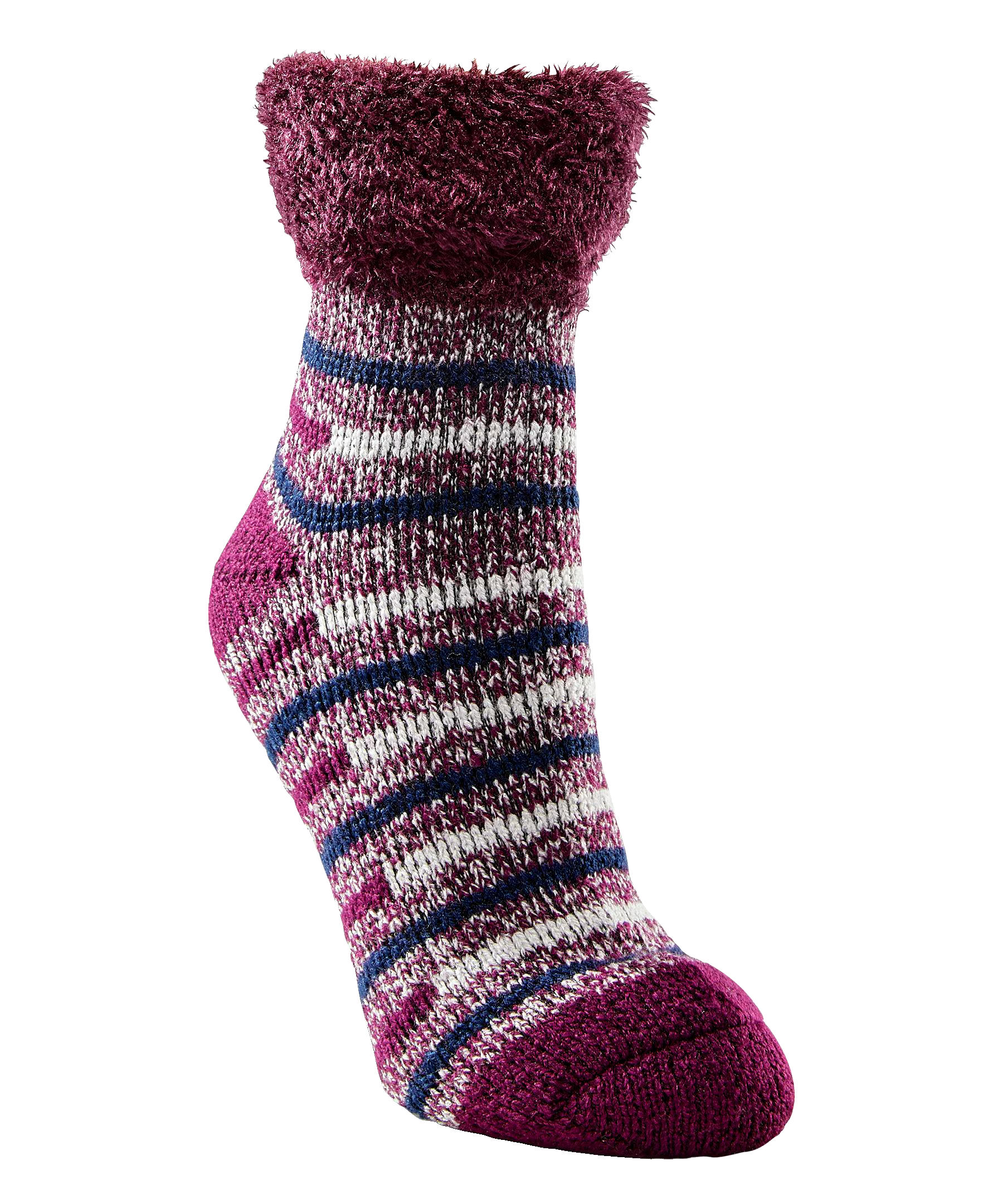 WindRiver Women's Feather Cuff T-Max Heat Home Socks