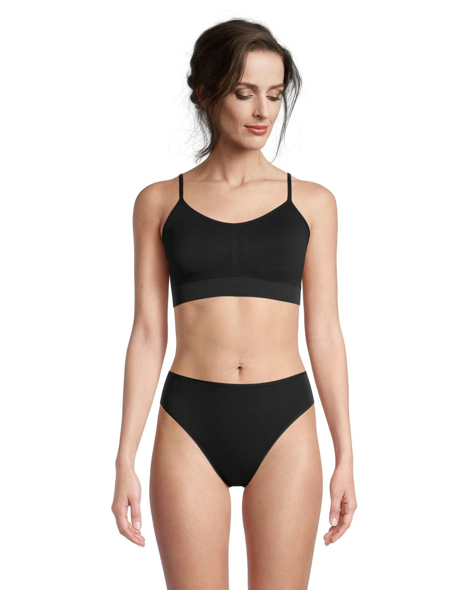 Denver Hayes Women's 2 Pack Perfect Fit Seamless Comfort Bra