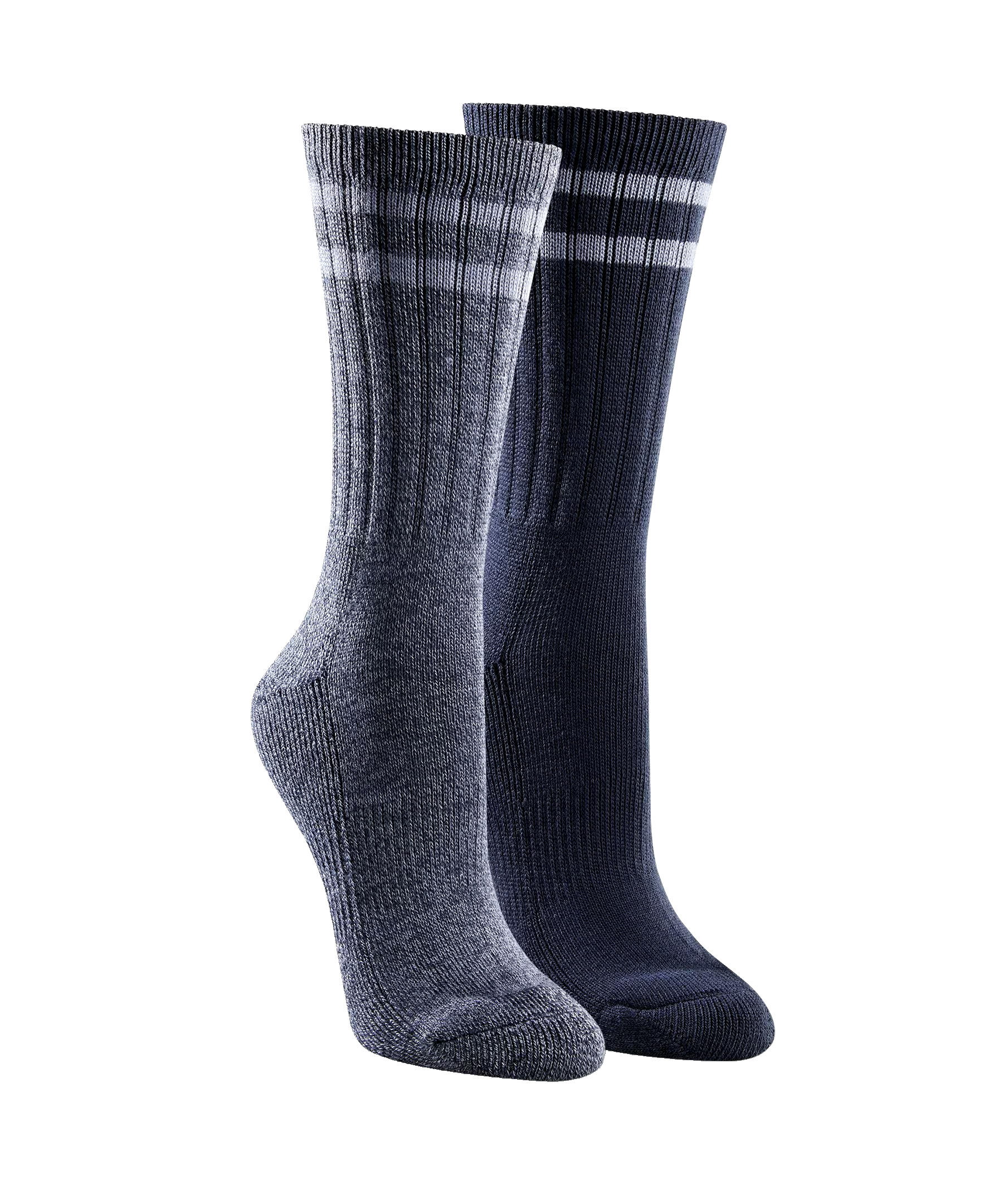 WindRiver Women's 2 Pack Super Soft Thermal Quad Comfort Boot Socks