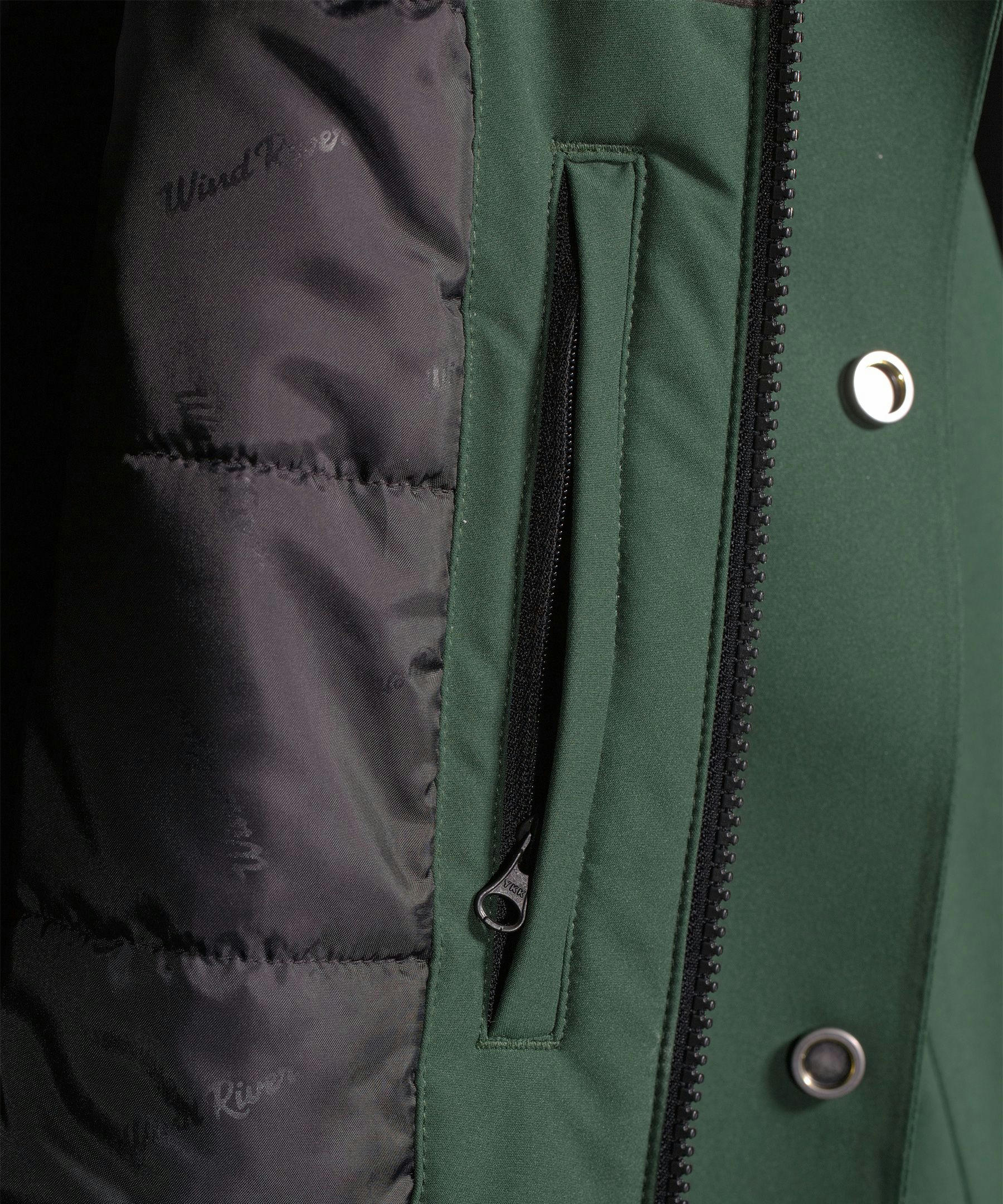 WindRiver Men's HD2 T-Max Insulated Hooded Parka