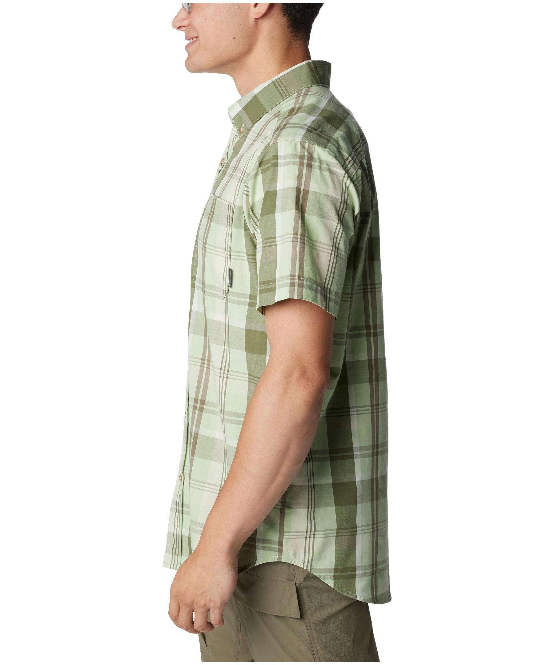 Columbia Men's Rapid Rivers Short Sleeve Plaid Shirt