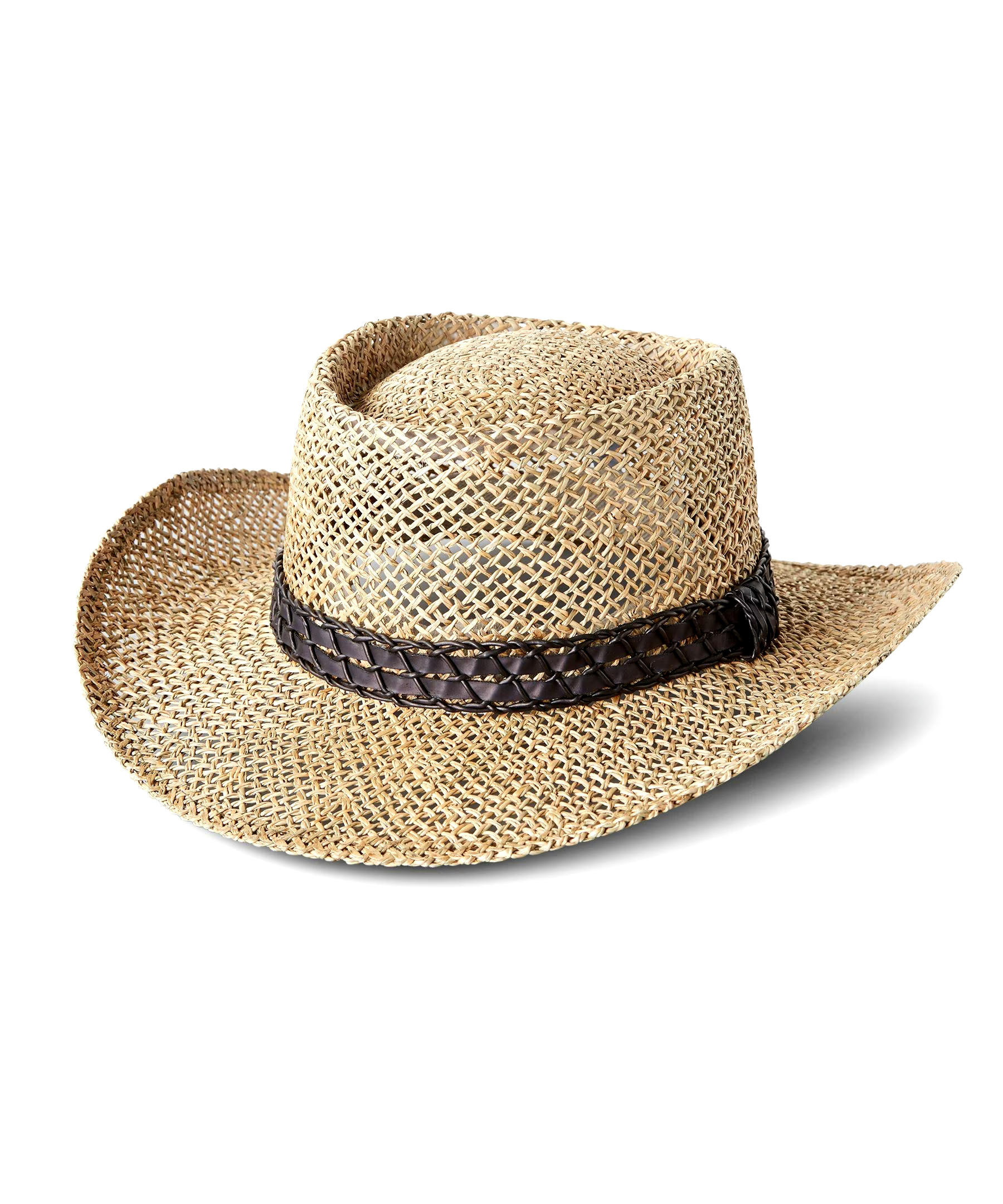 Denver Hayes Seagrass Banded Straw Hat