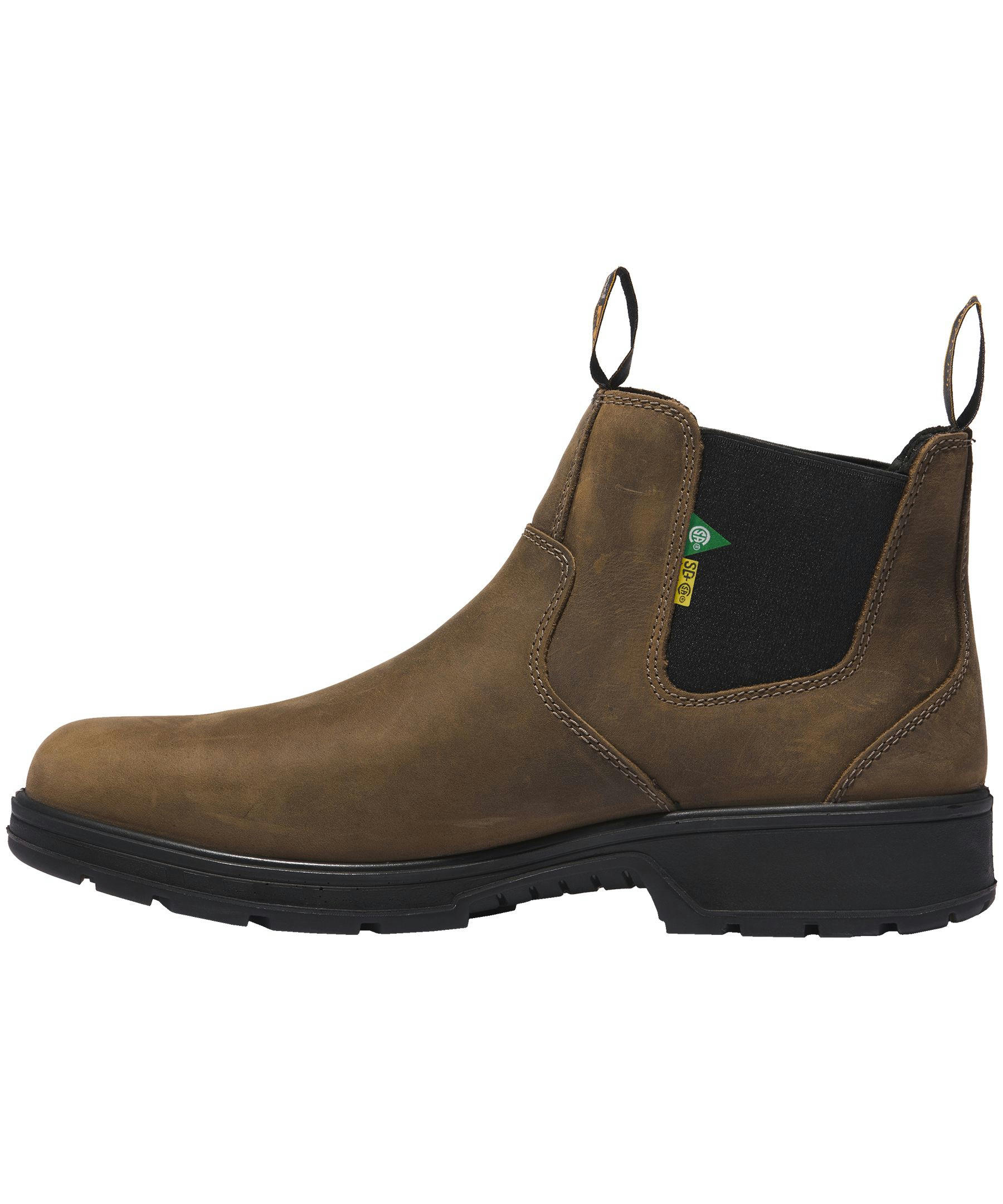 Timberland PRO Men's Nashoba 6 Inch Composite Toe Composite Plate Pull On Chelsea Work Boots