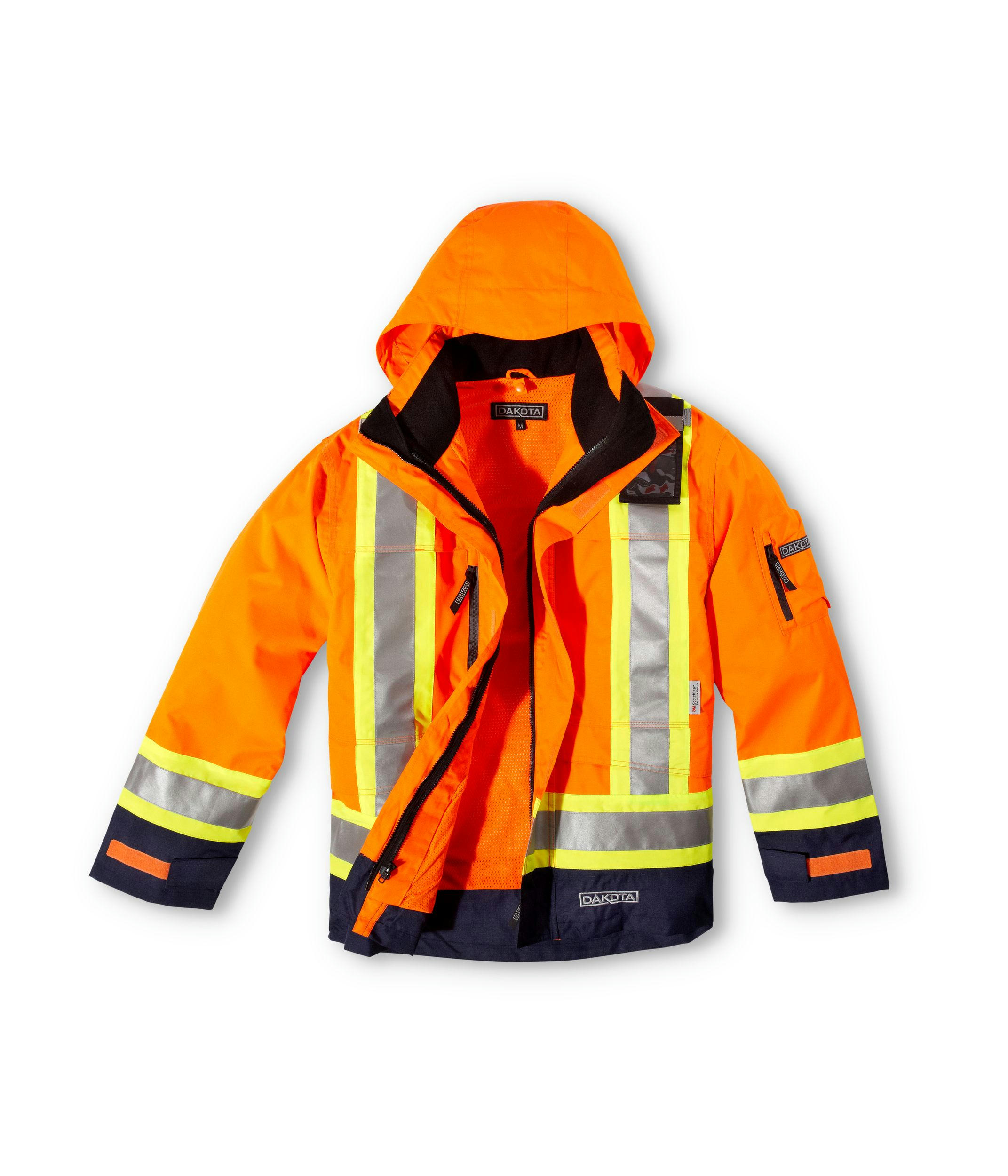 Dakota WorkPro Series Men's 3 in 1 Hi Vis Hyper-Dri 3 Waterproof T Max Jacket