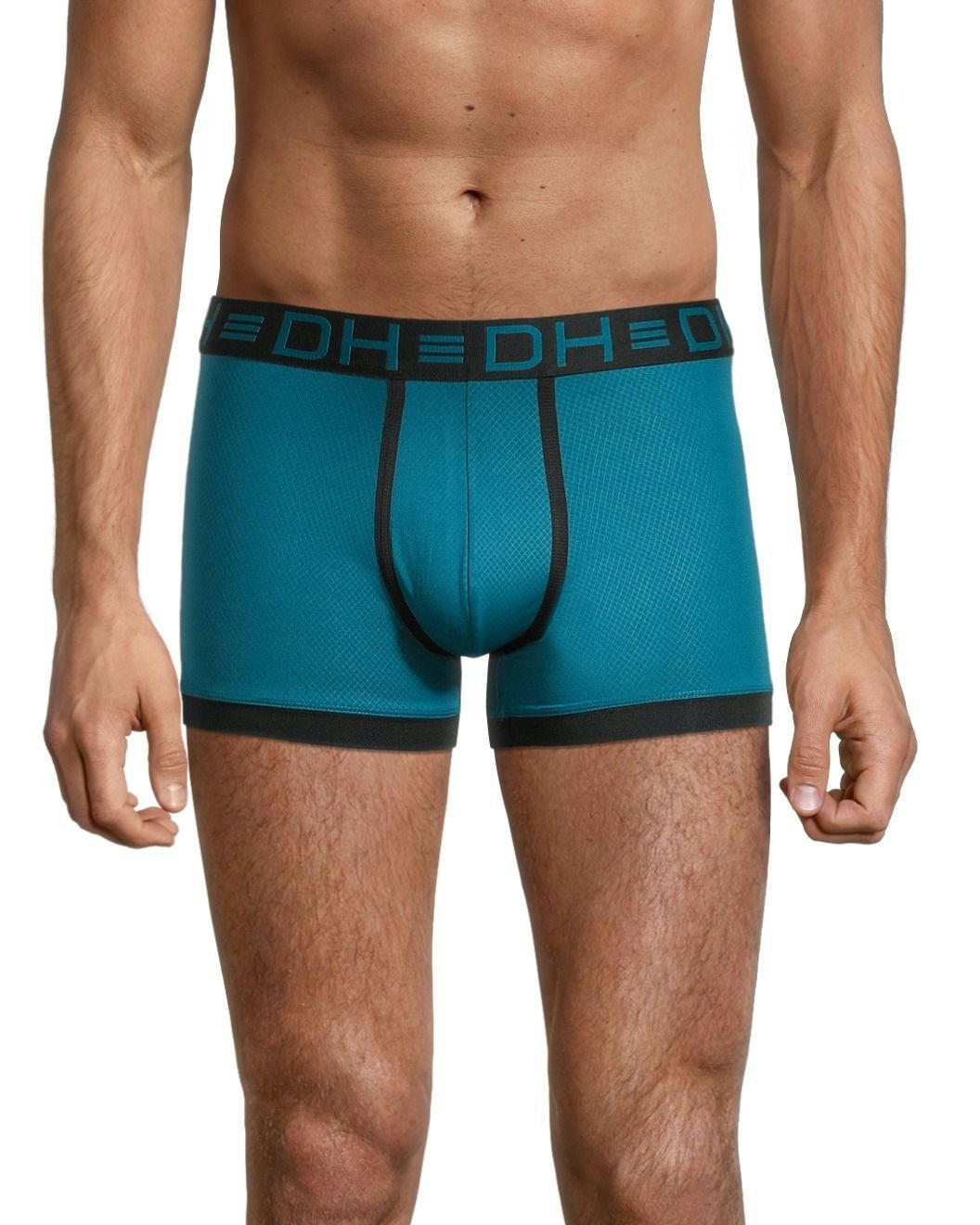 Denver Hayes Men's Microfibre Heat Press Fashion Trunk Briefs