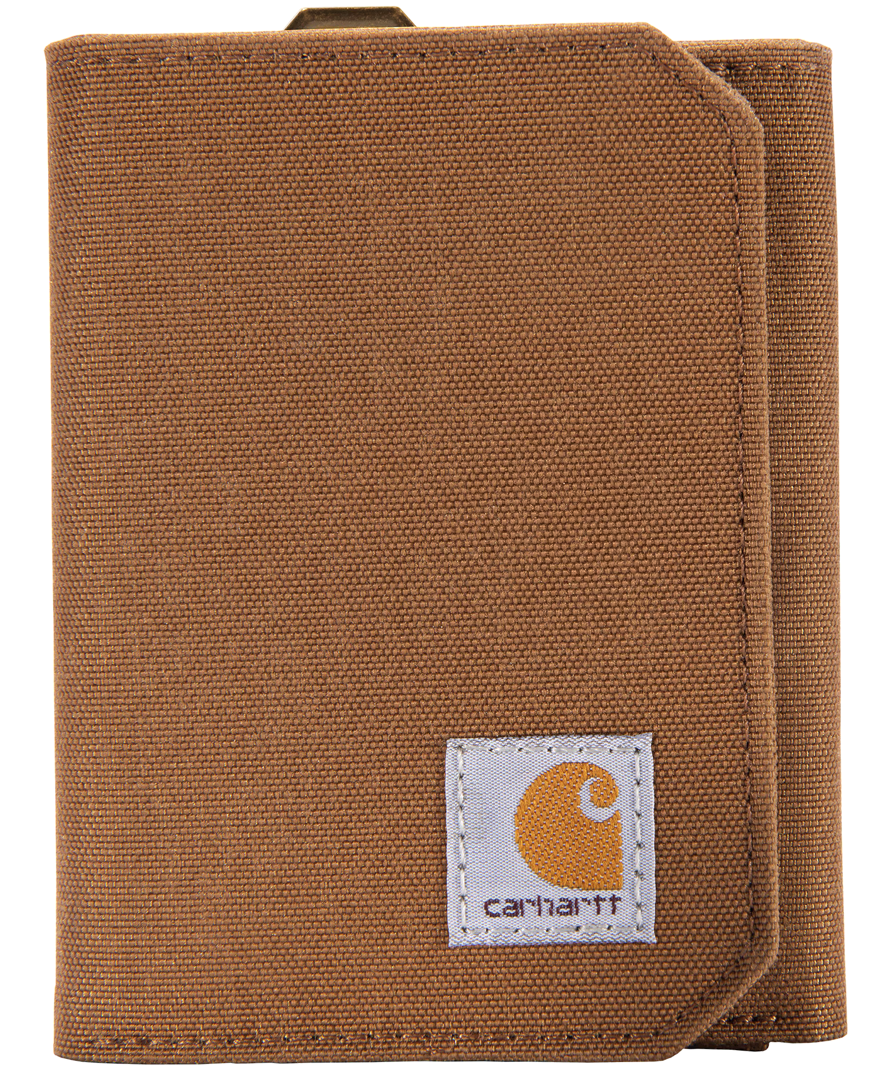 Carhartt Men's Nylon Duck Trifold Wallet - Brown