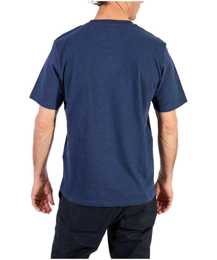 Men's Slub With Contrast Pocket T Shirt