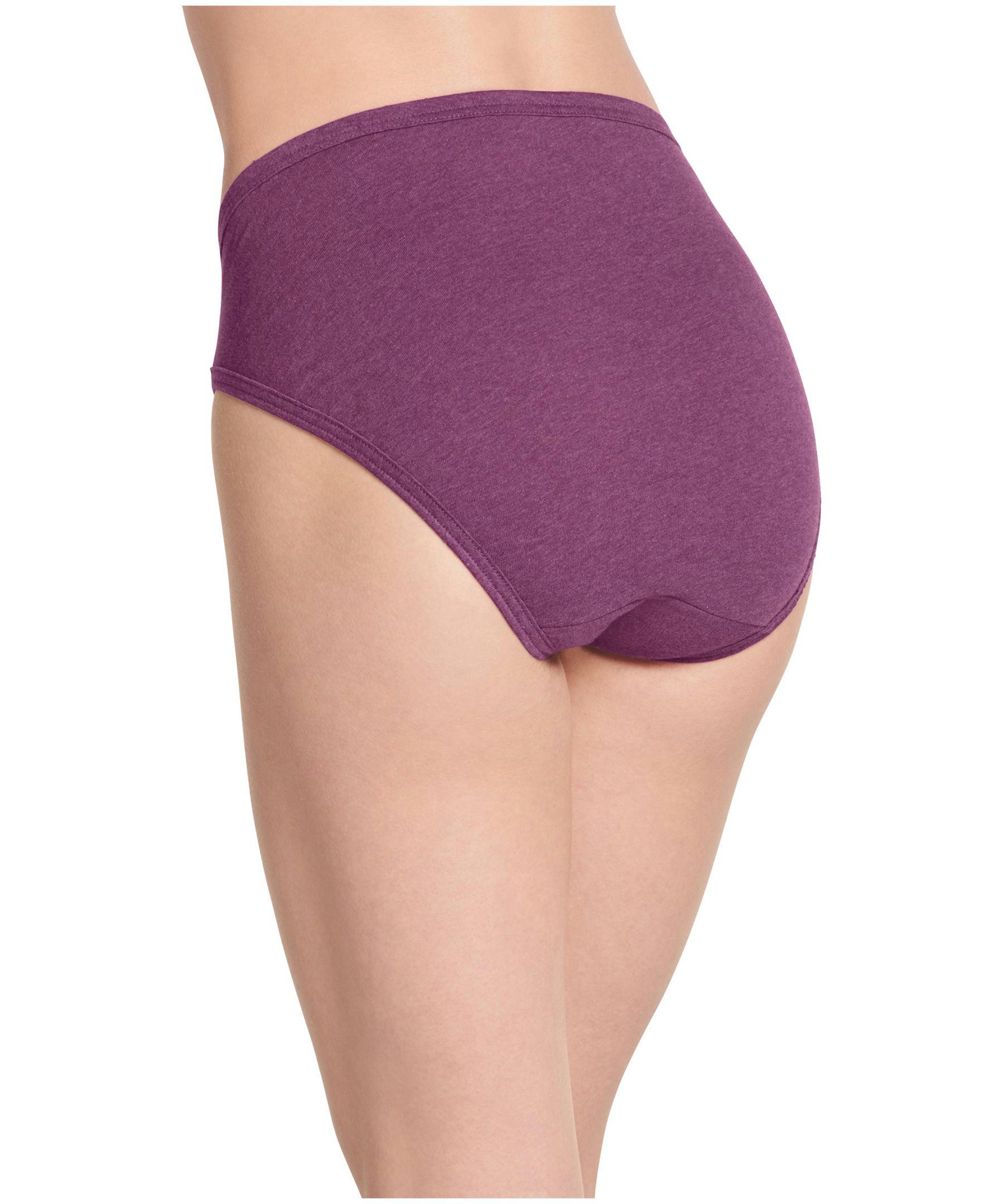 Jockey Women's 3 Pack Elance Basic Underwear French Cut Briefs