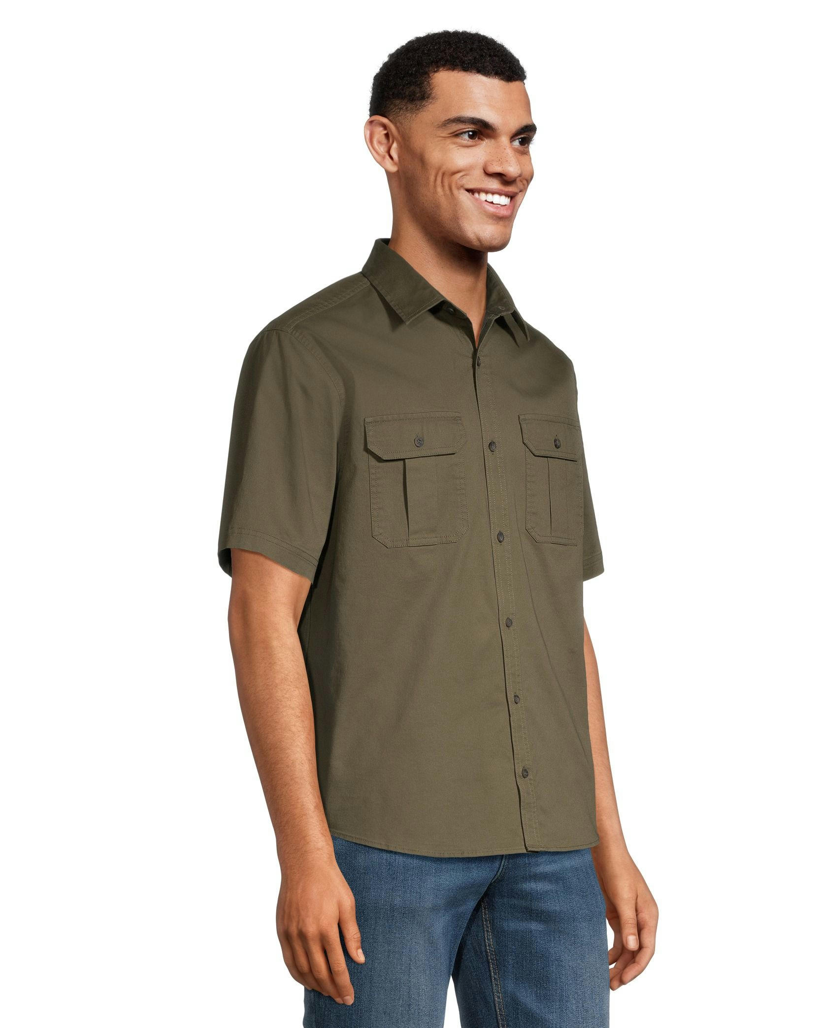 WindRiver Men's Utility Classic Fit Shirt